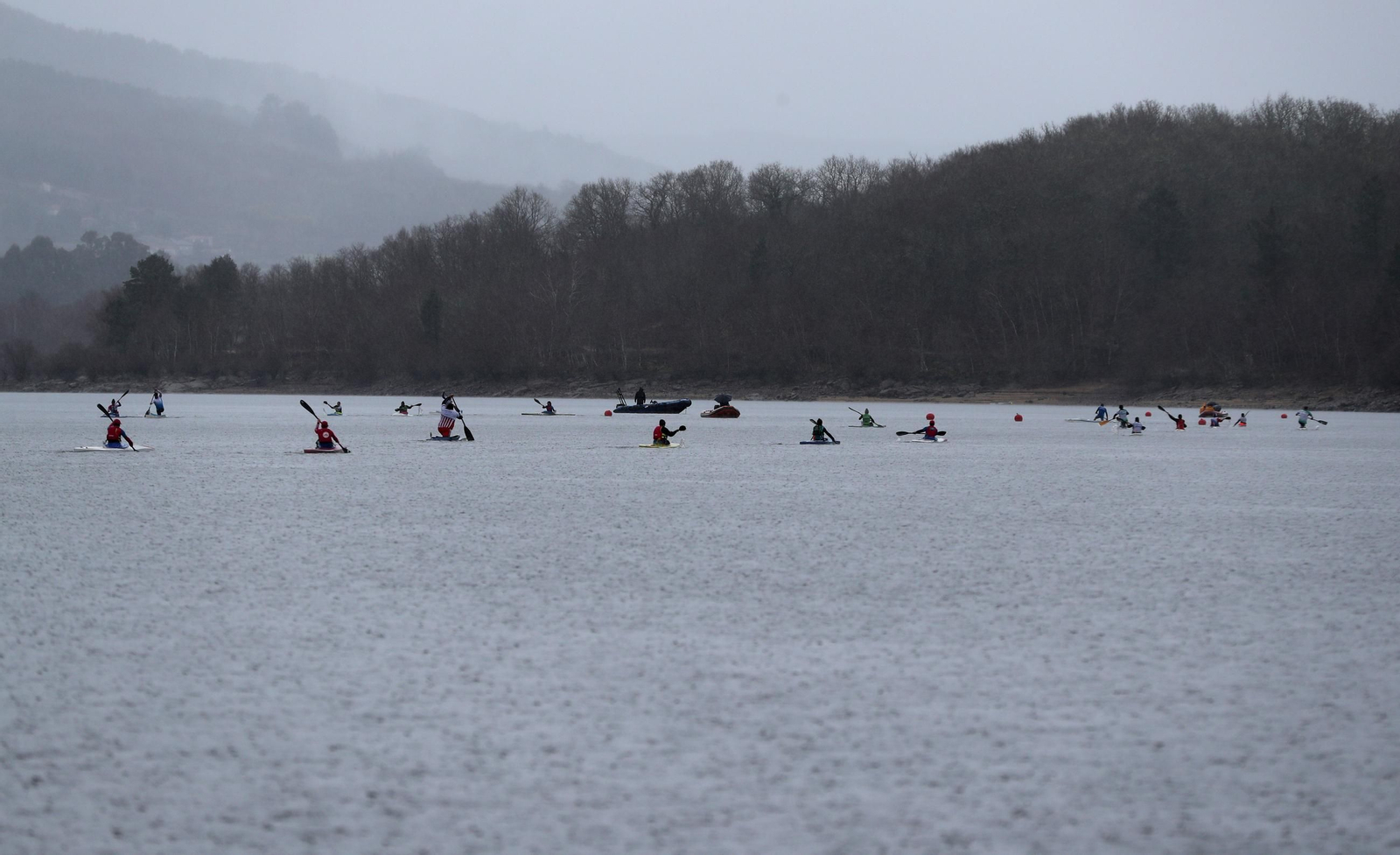 Galería | Paladas de nivel en Muíños contra viento y marea