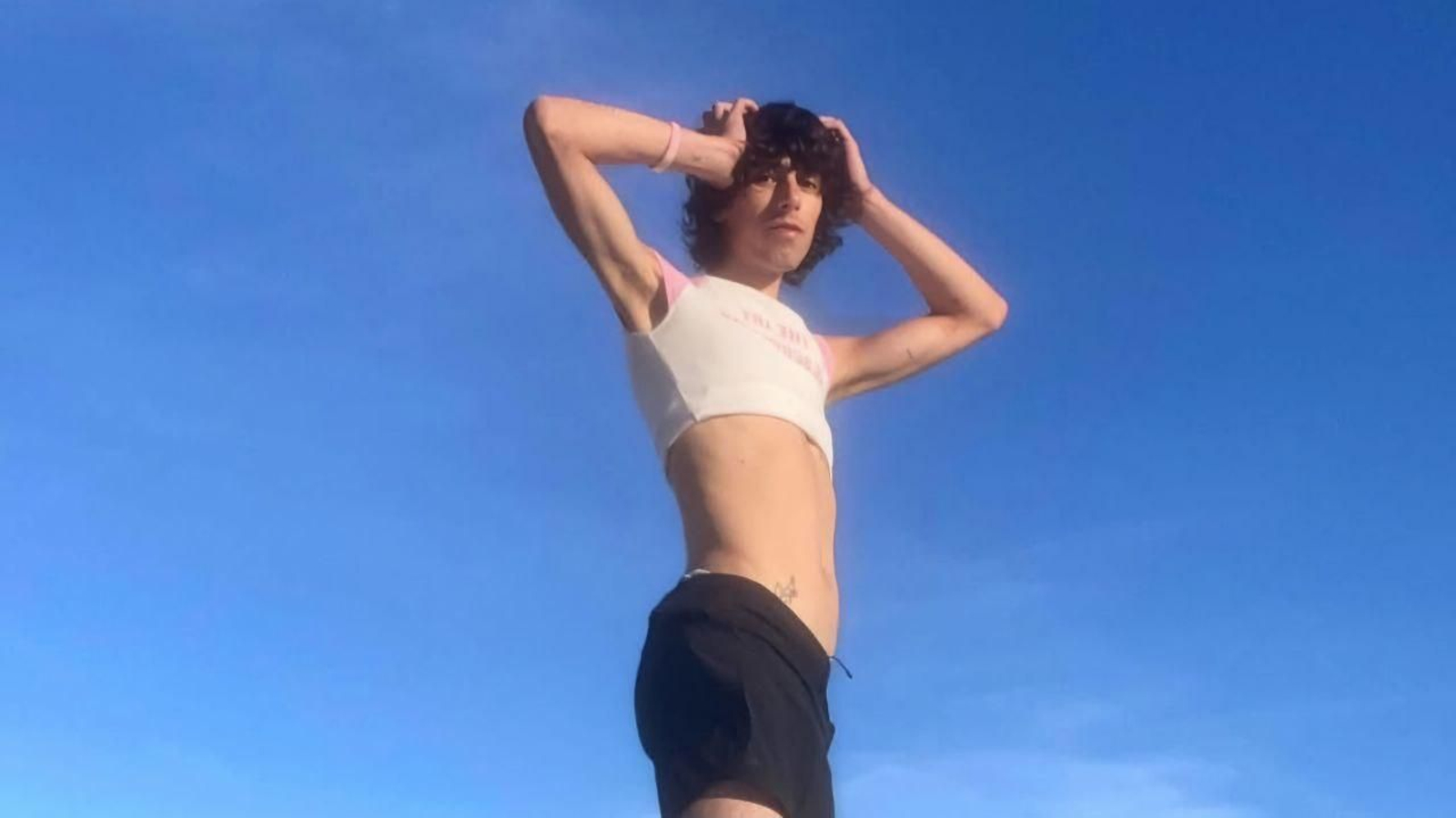 El actor gallego Siro Ouro, conocido artísticamente como Gold Sirope.