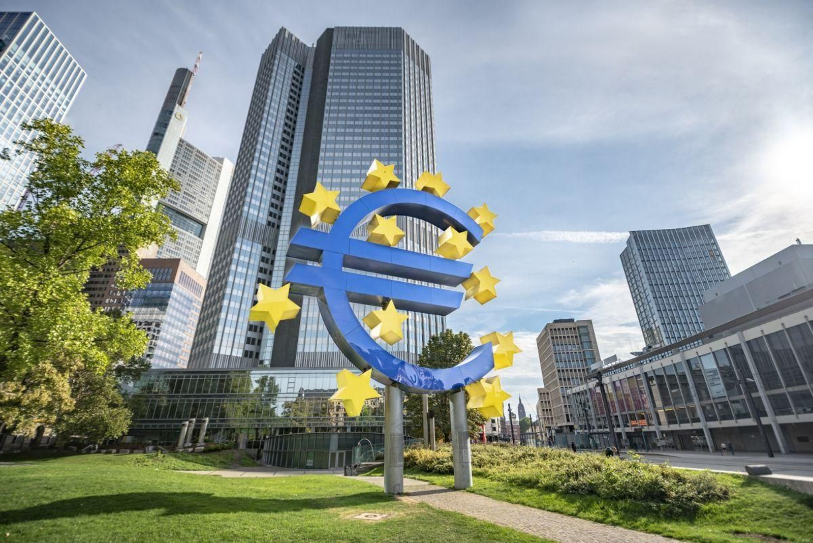 Sede del BCE en Fráncfort, Alemania.