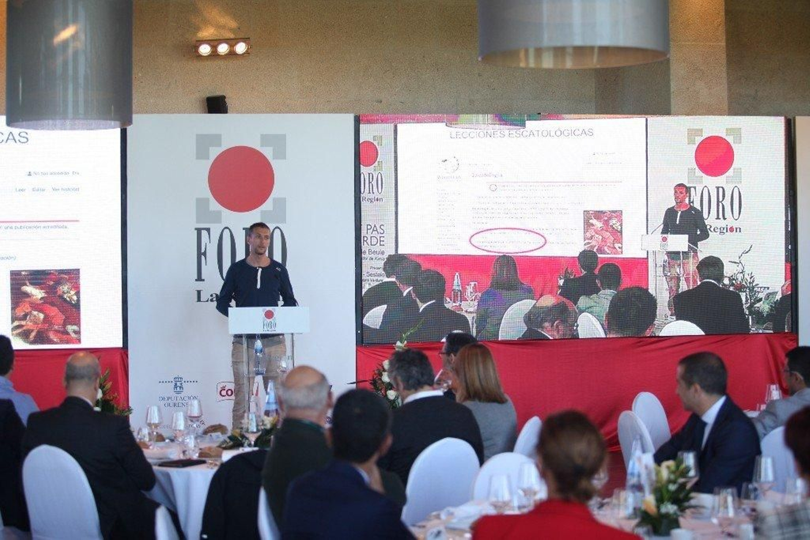 Karel de Beule, en el Foro La Región - 03