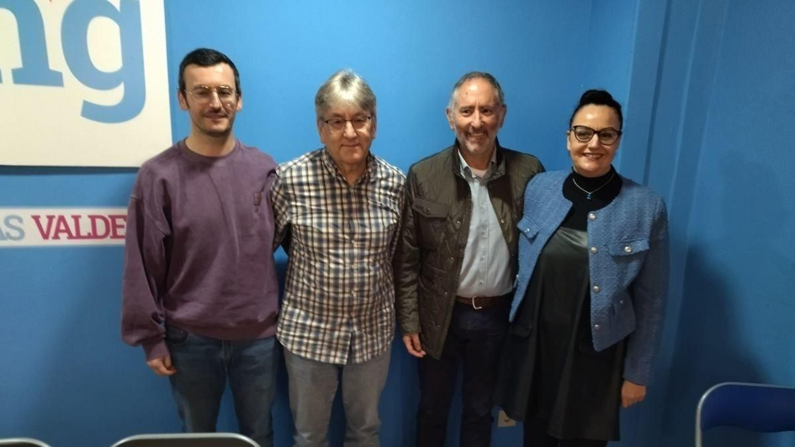 Rocha, Agra, Vilasánchez y Fernández (foto: J.C.)