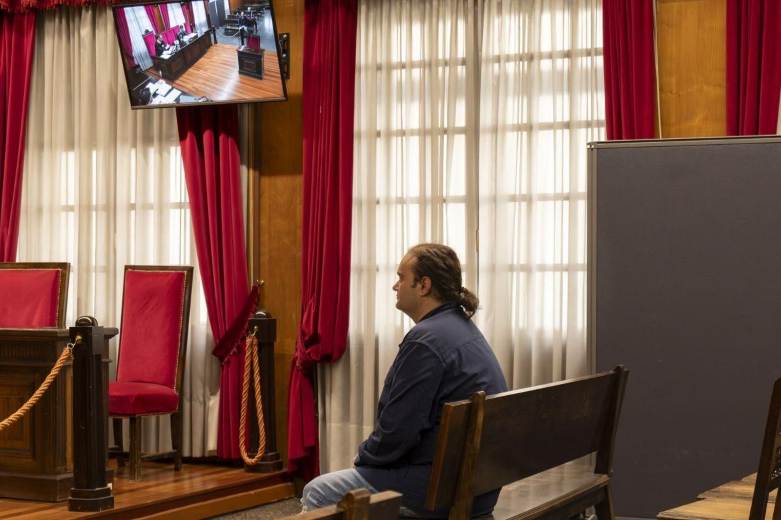 Pablo Miguel F.D.S., durante el juicio en la Audiencia Provincial.