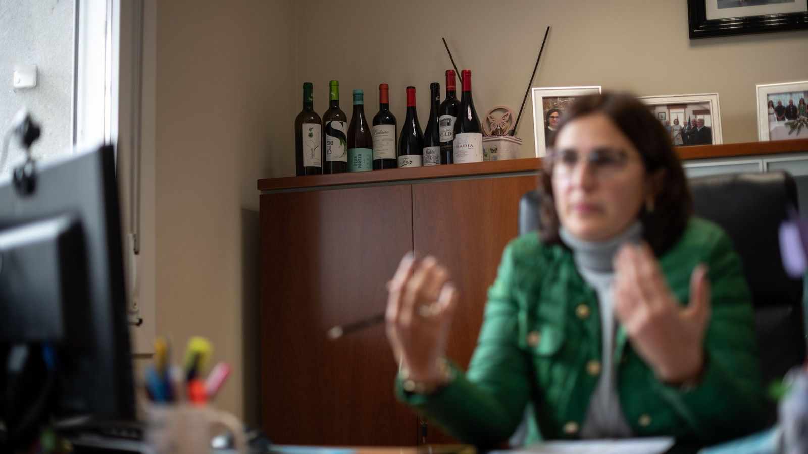 OÍMBRA (CASA DO CONCELLO). 27/11/2021. OURENSE. Retrato e entrevista á alcaldesa de Oímbra, Ana María Villarino Pardo. FOTO: ÓSCAR PINAL 