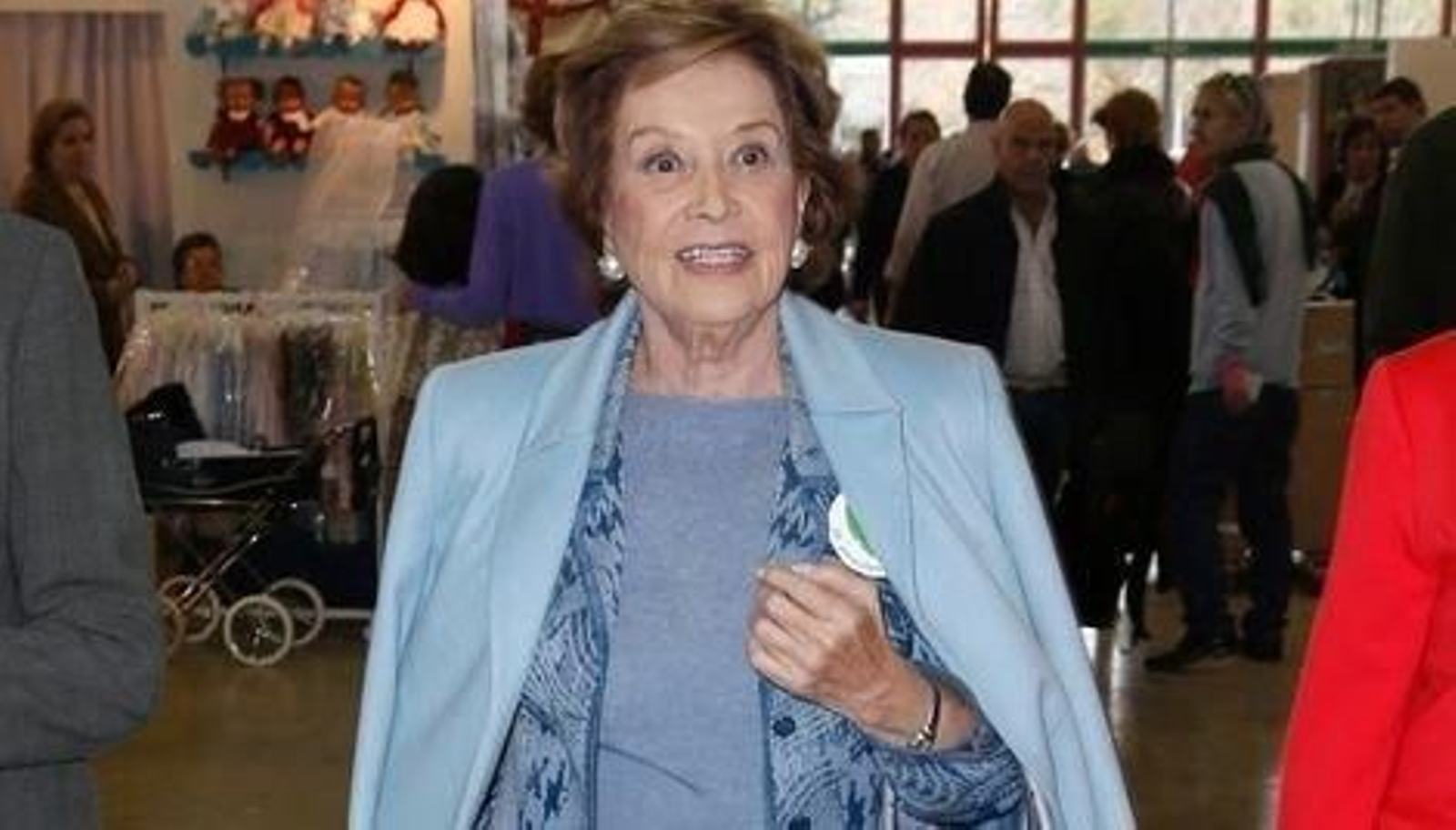 Carmen Franco Polo, hija de Francisco Franco.