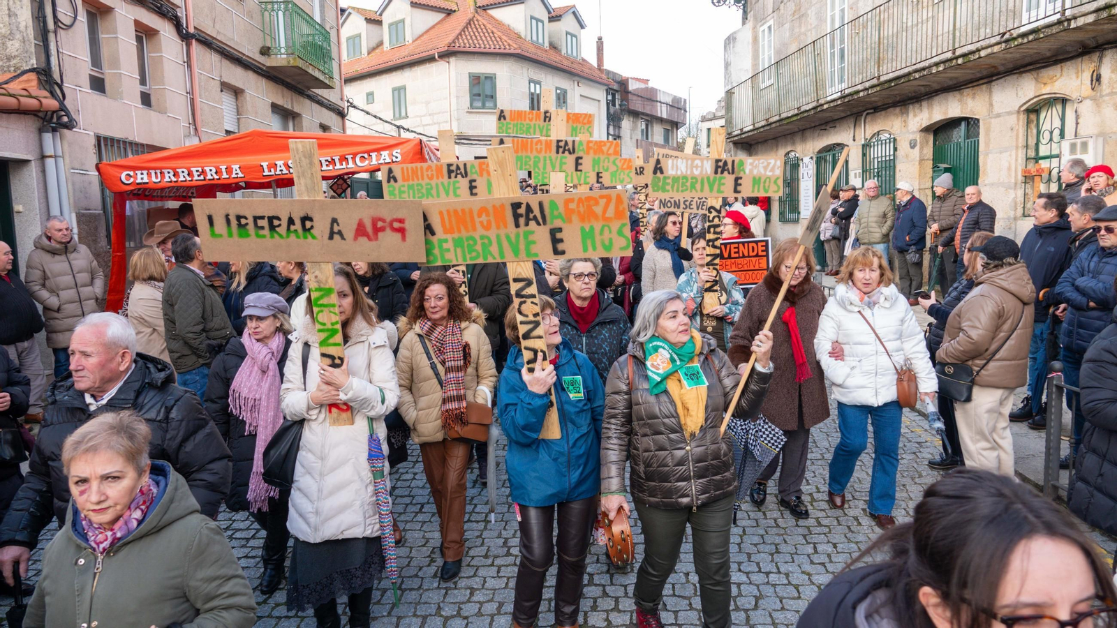 Galería | Bembrive celebra San Blas, la gran romería invernal de Vigo