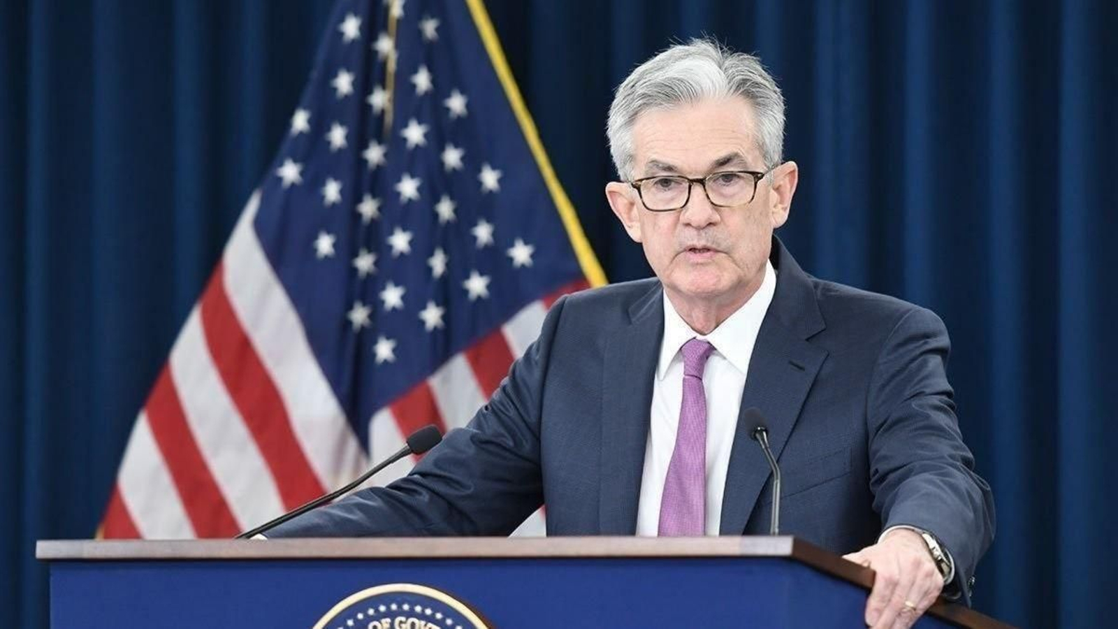 El presidente de la Reserva Federal de Estados Unidos, Jerome Powell.