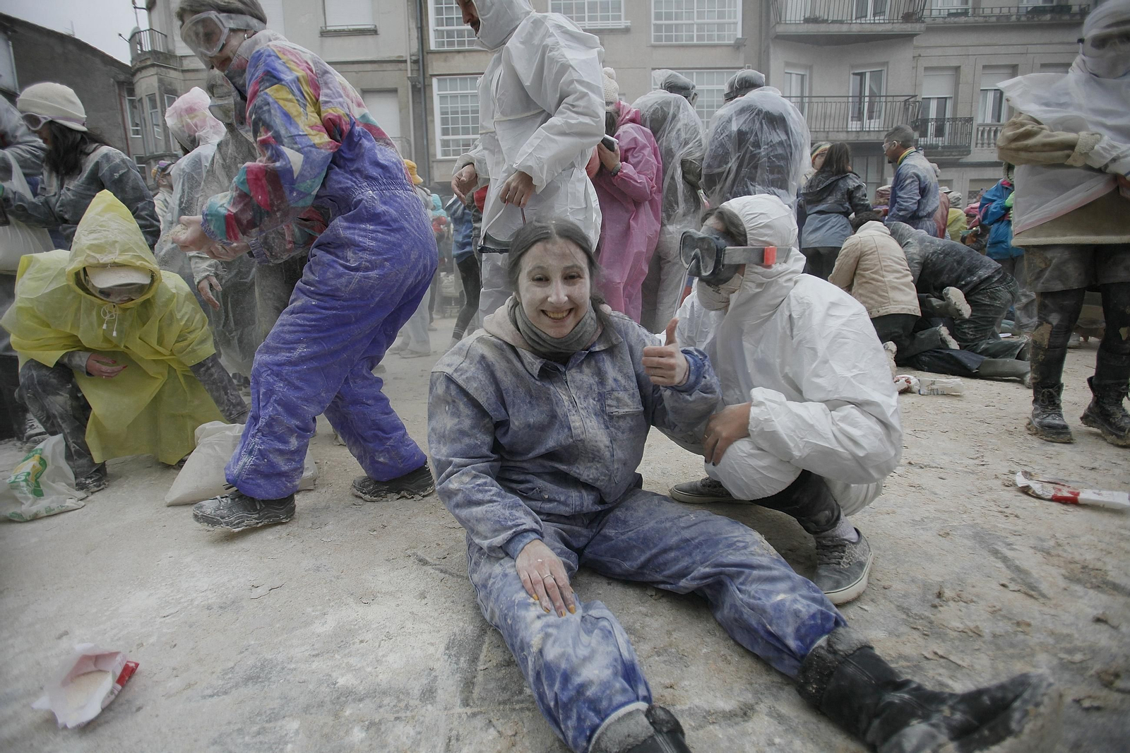Galería | Los entroideiros conquistan Xinzo en el Domingo de Fareleiro