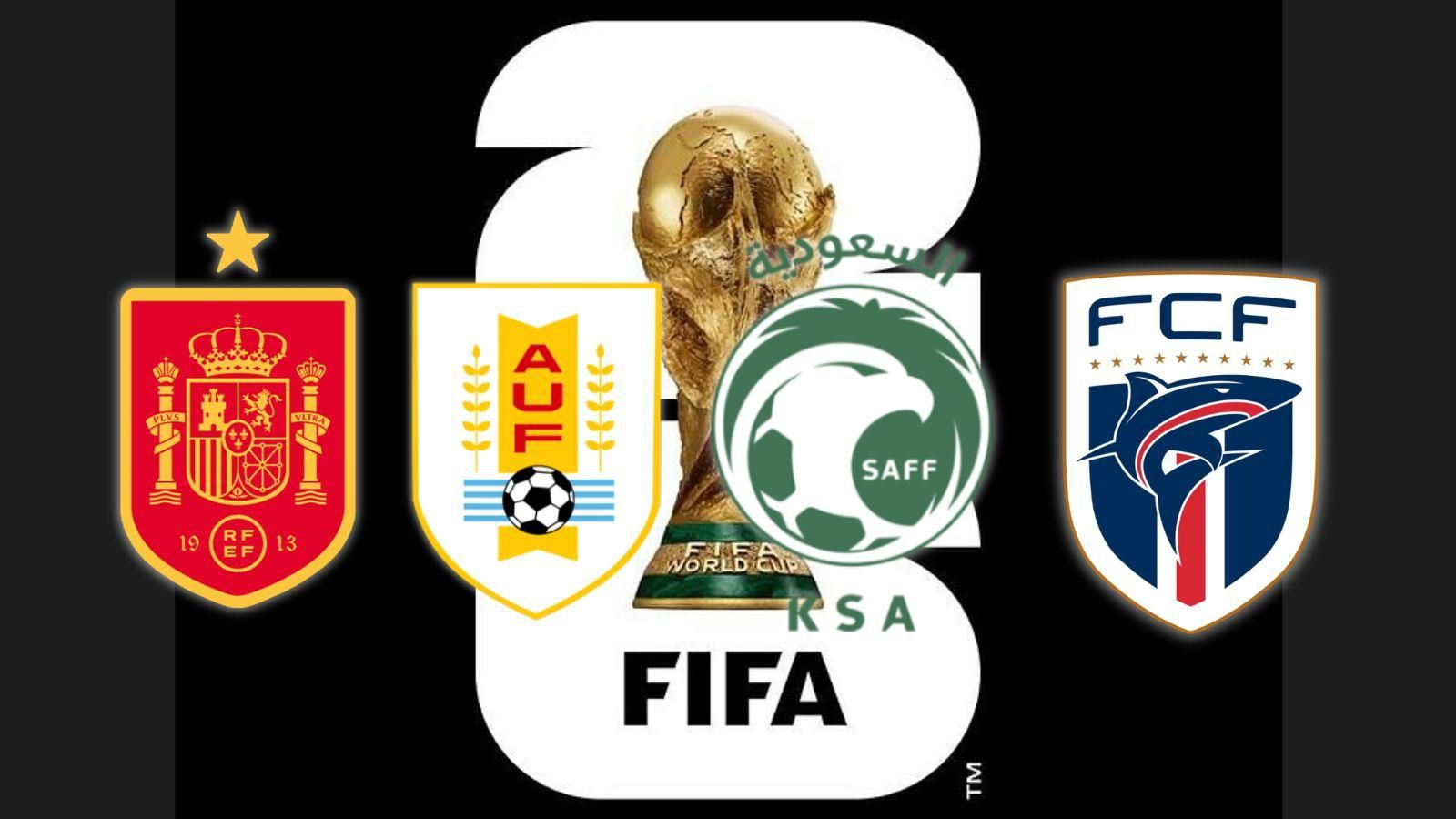 Los rivales de España en el Mundial.