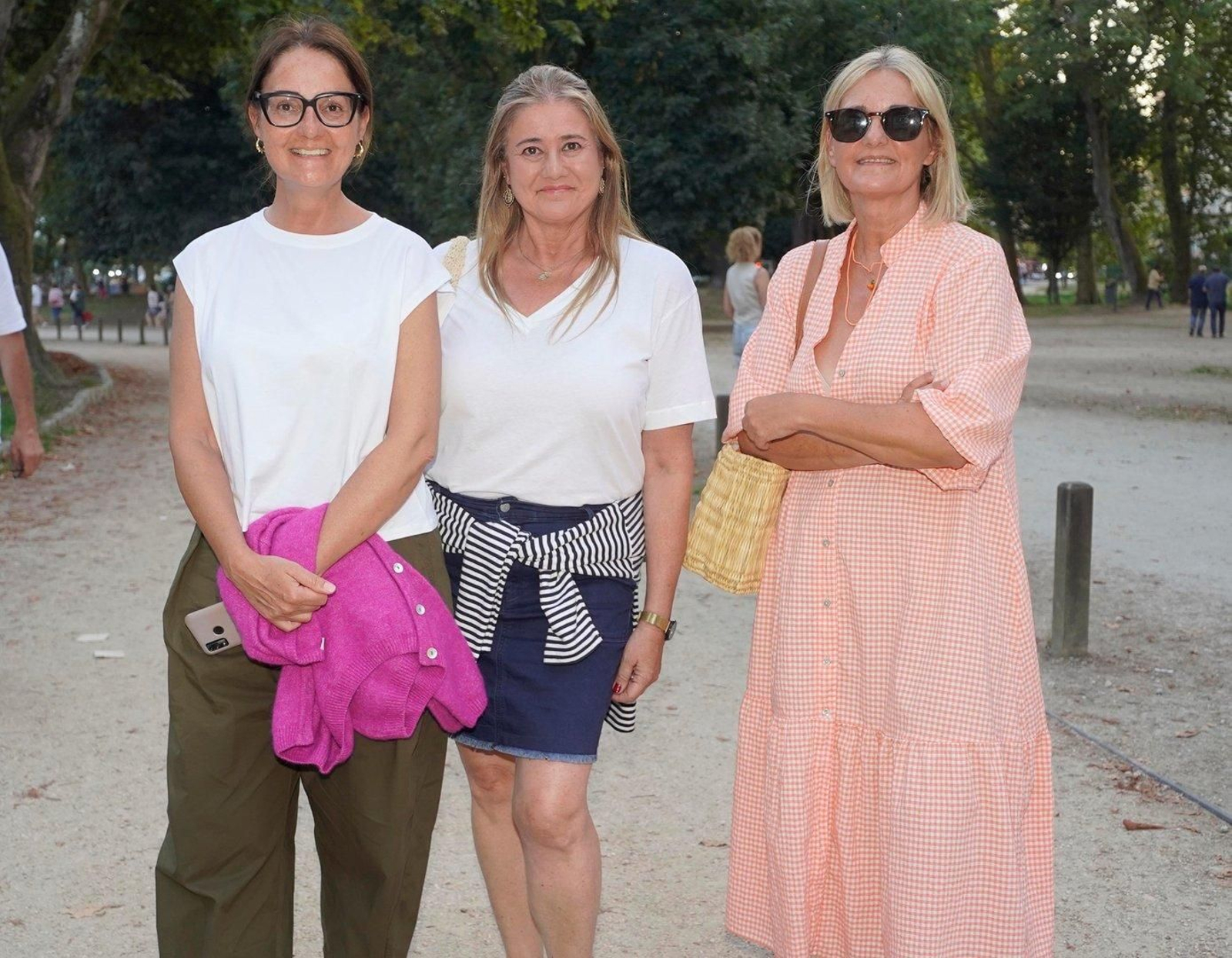 Asistentes al concierto de Víctor Manuel.