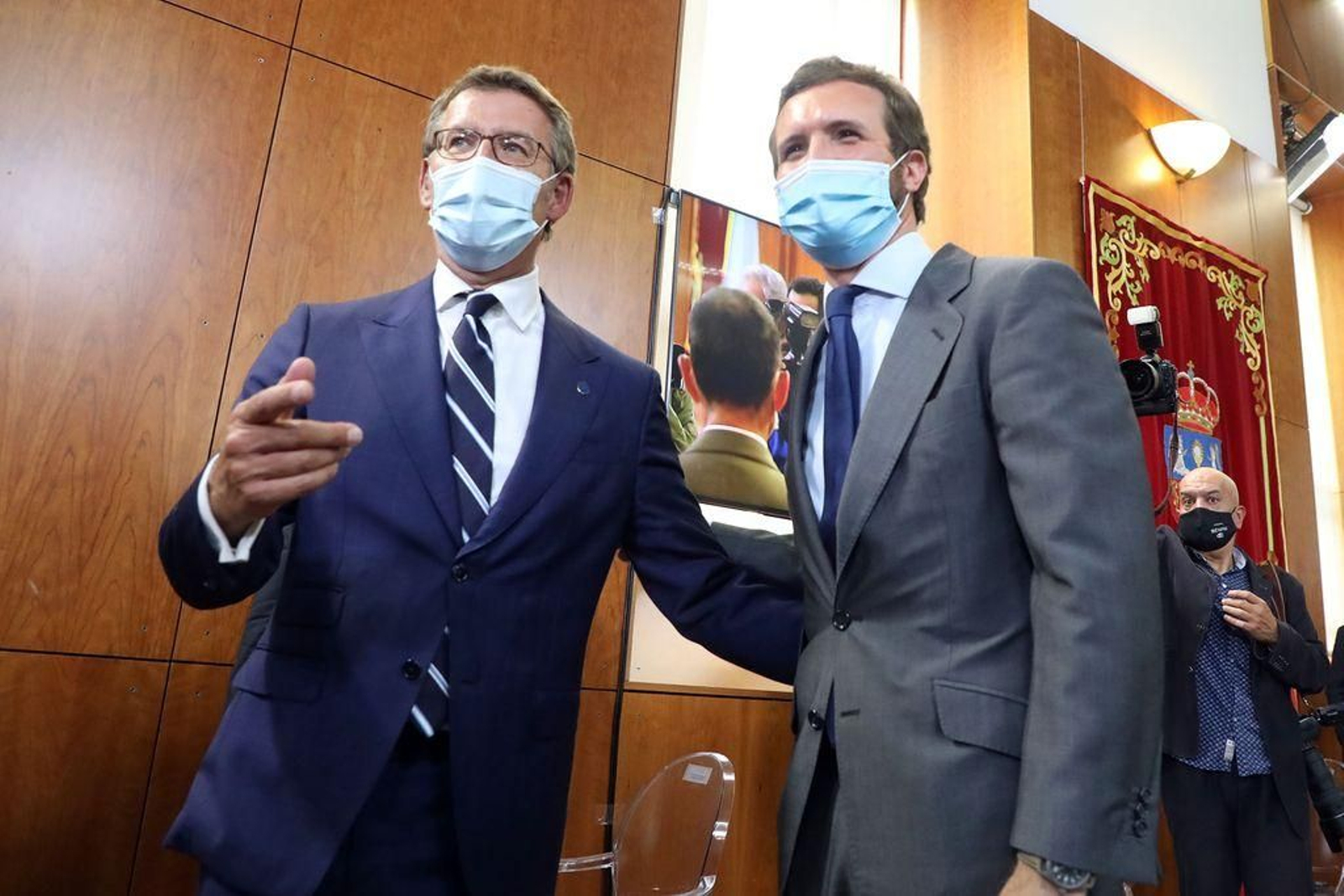 Alberto Núñez Feijóo toma
posesión como presidente de la Xunta