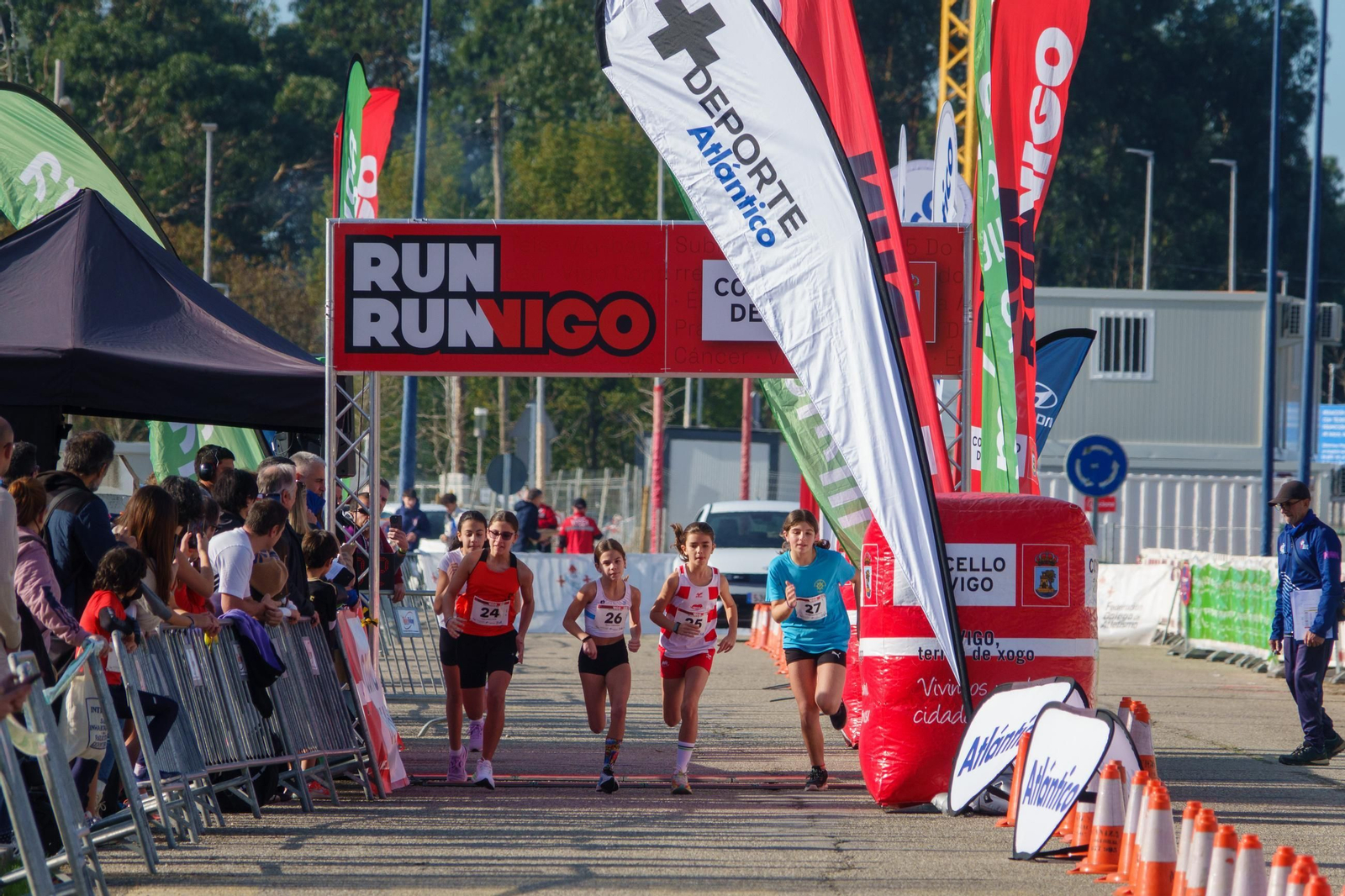 Galería | Pequeños y grandes disfrutan la Milla Cidade de Vigo con +Deporte Atlántico