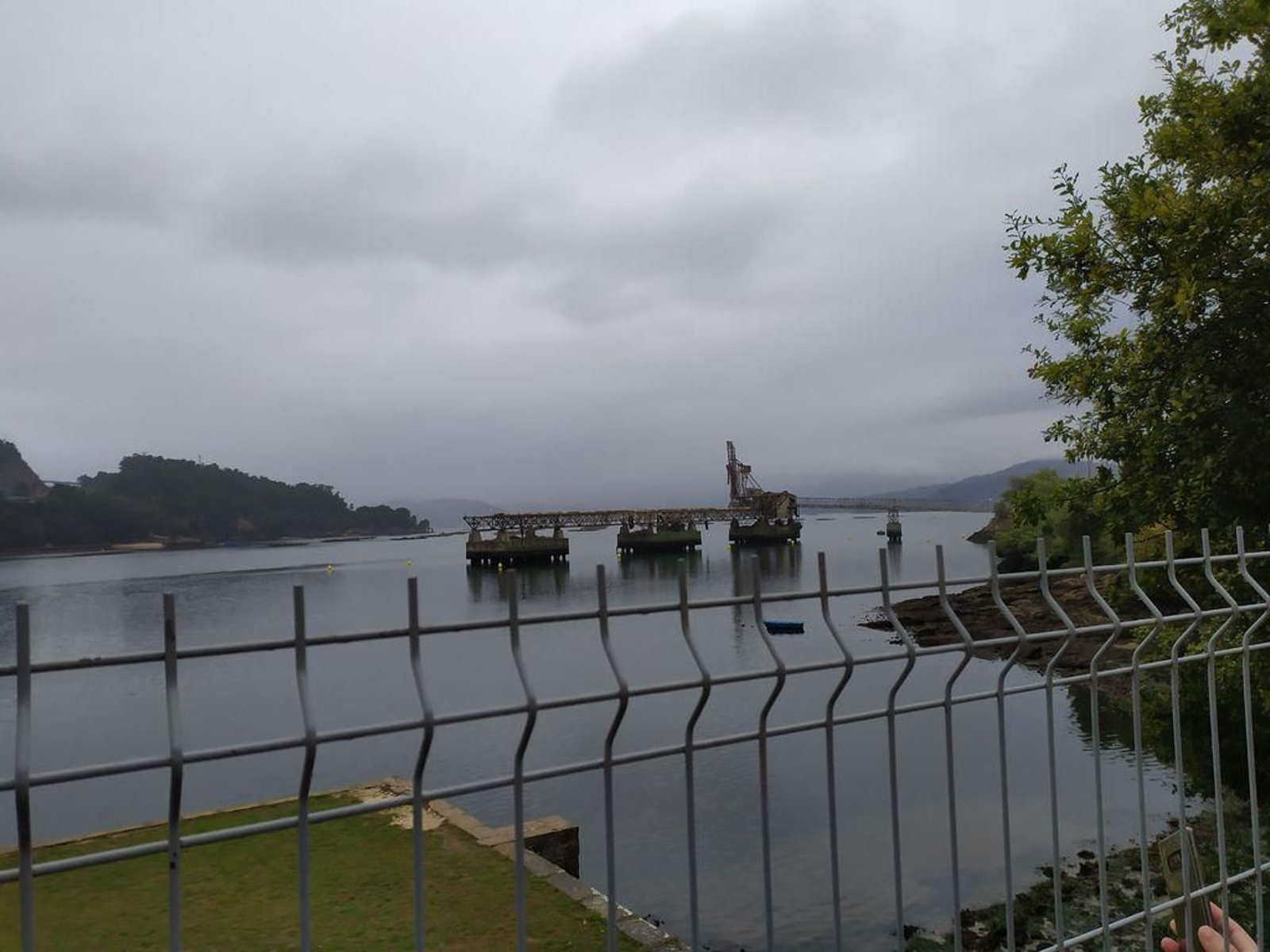 El cargadero de Cotto Wagner, en Rande, forma parte del patrimonio industrial de Redondela.
