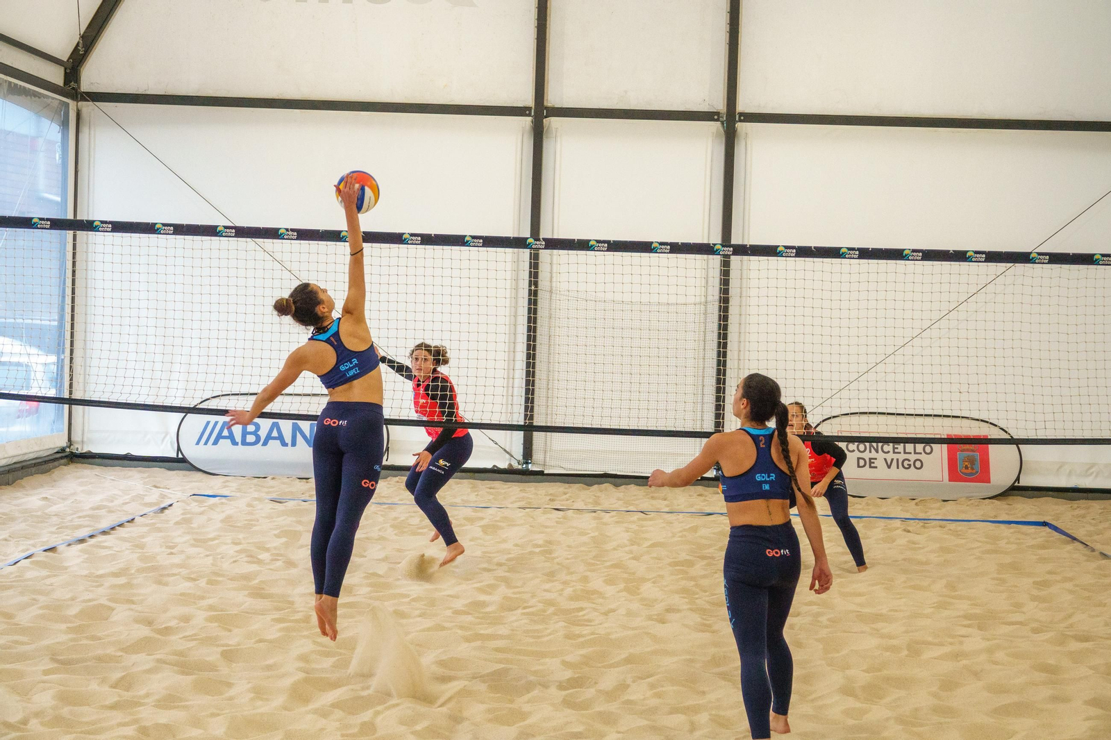 Galería | Jornada de partidos en Vigo de voley playa