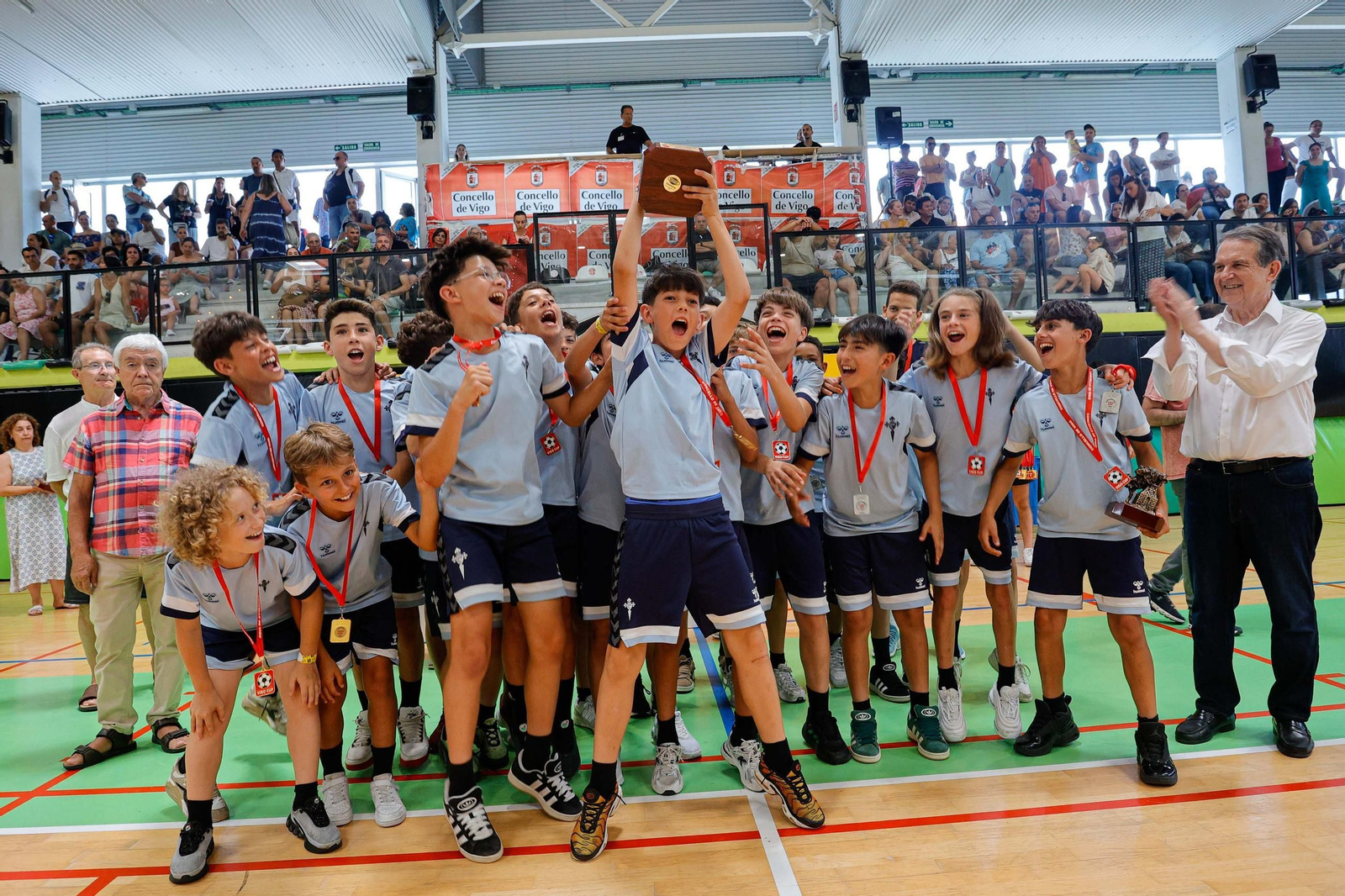 Galería | Clausura de la Vigo Cup con la entrega de medallas