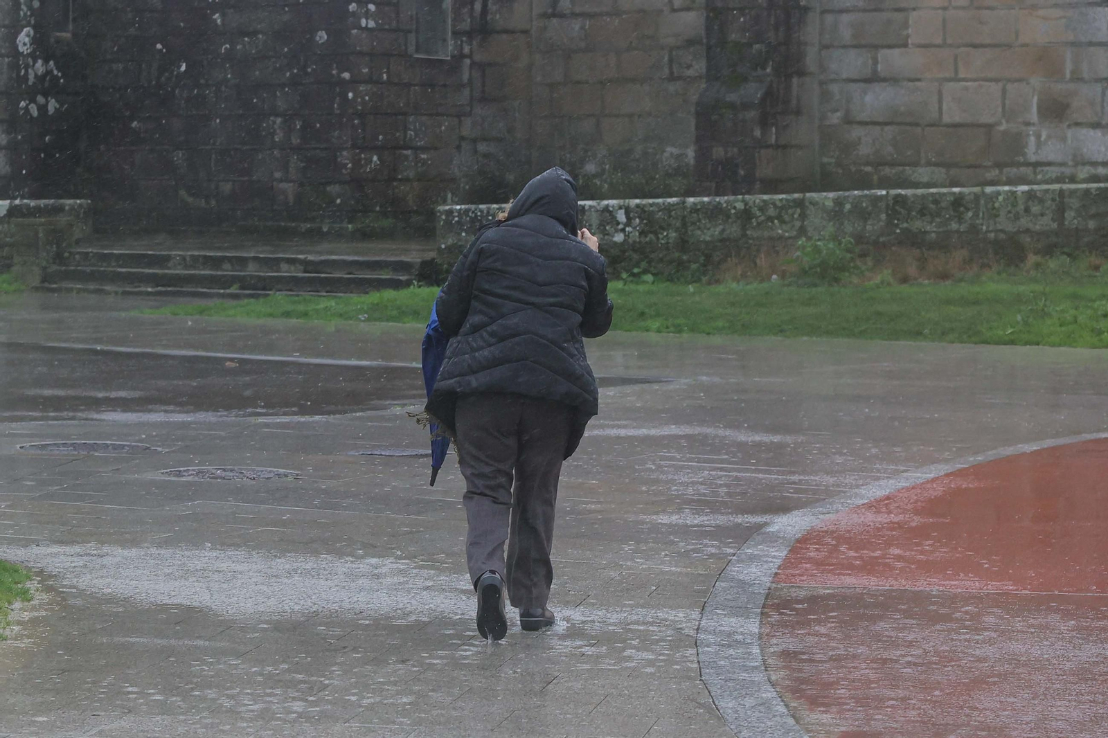 GALERÍA | Los estragos de la borrasca Herminia en Vigo