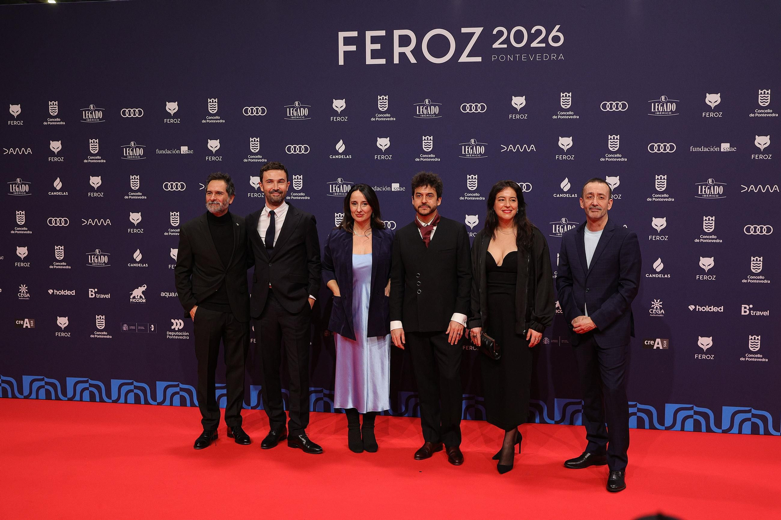 Galería | La alfombra roja de los Premios Feroz 2026 en Pontevedra