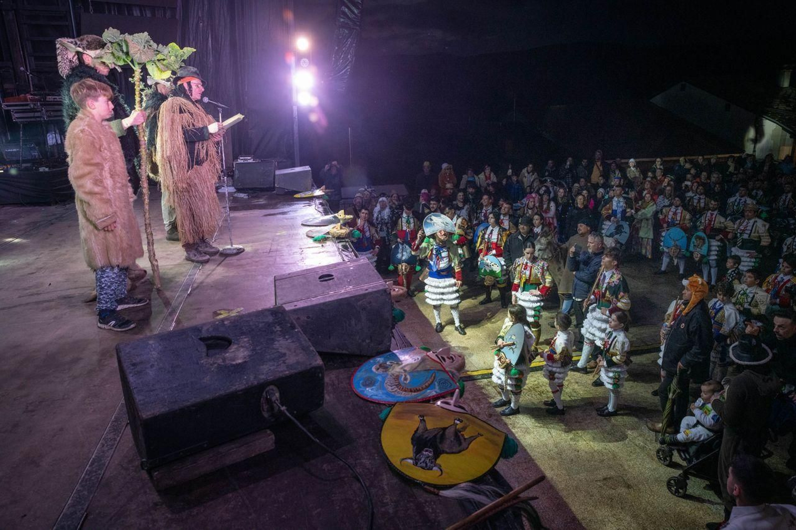 Laza despide el Entroido con el Testamento do Burro (Foto: Óscar Pinal)
