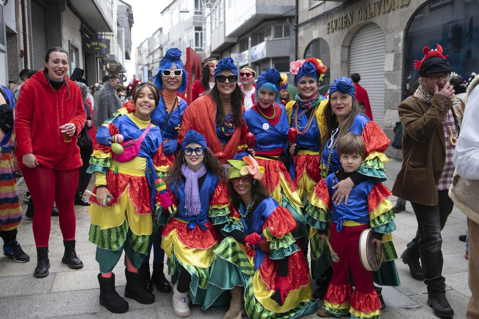 Galería | El sol hace acto de presencia en la mañana de sábado de Entroido de Xinzo de Limia