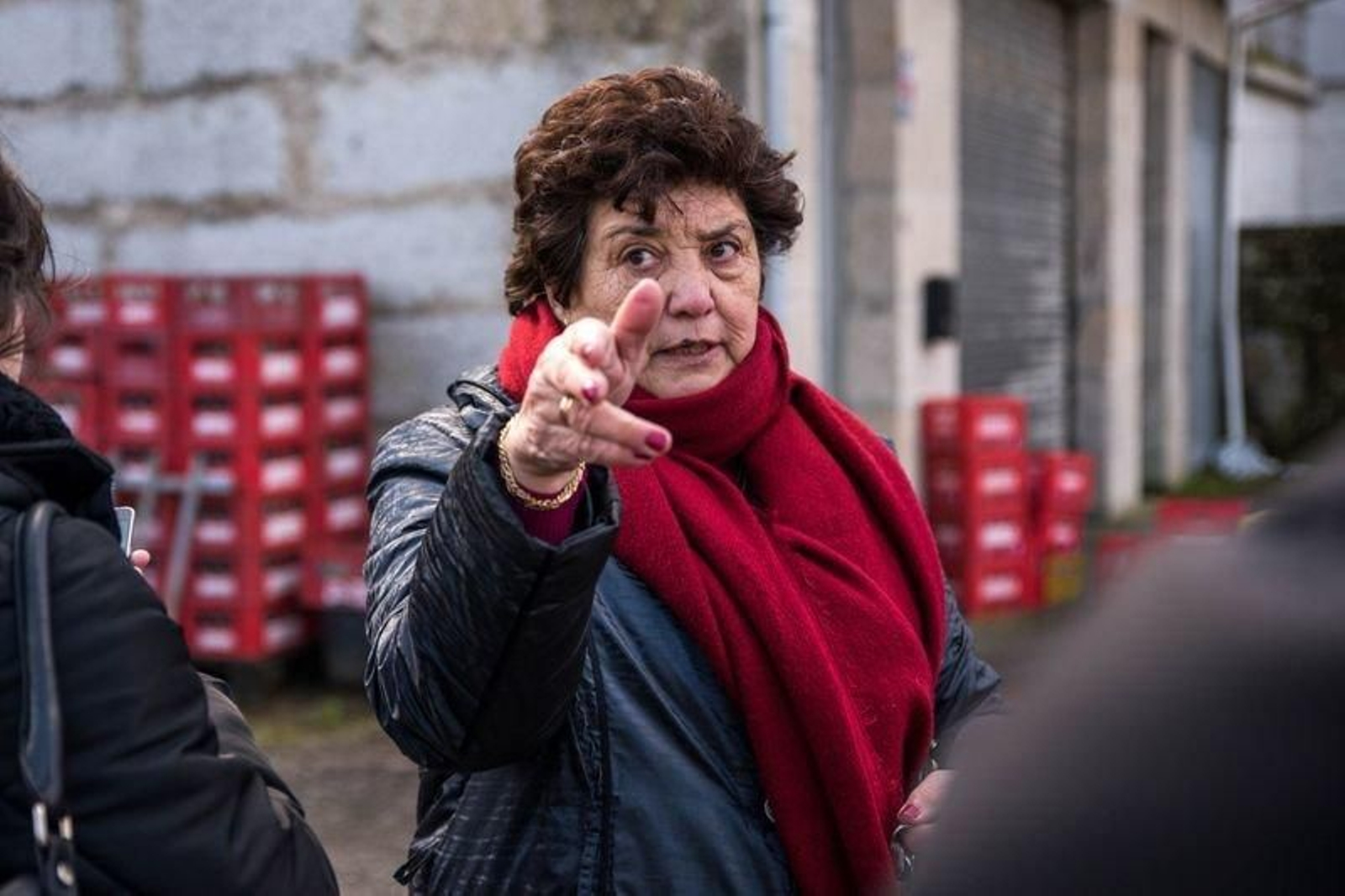 Una conocida de la familia explica lo ocurrido frente a la casa del fallecido en Mesego.