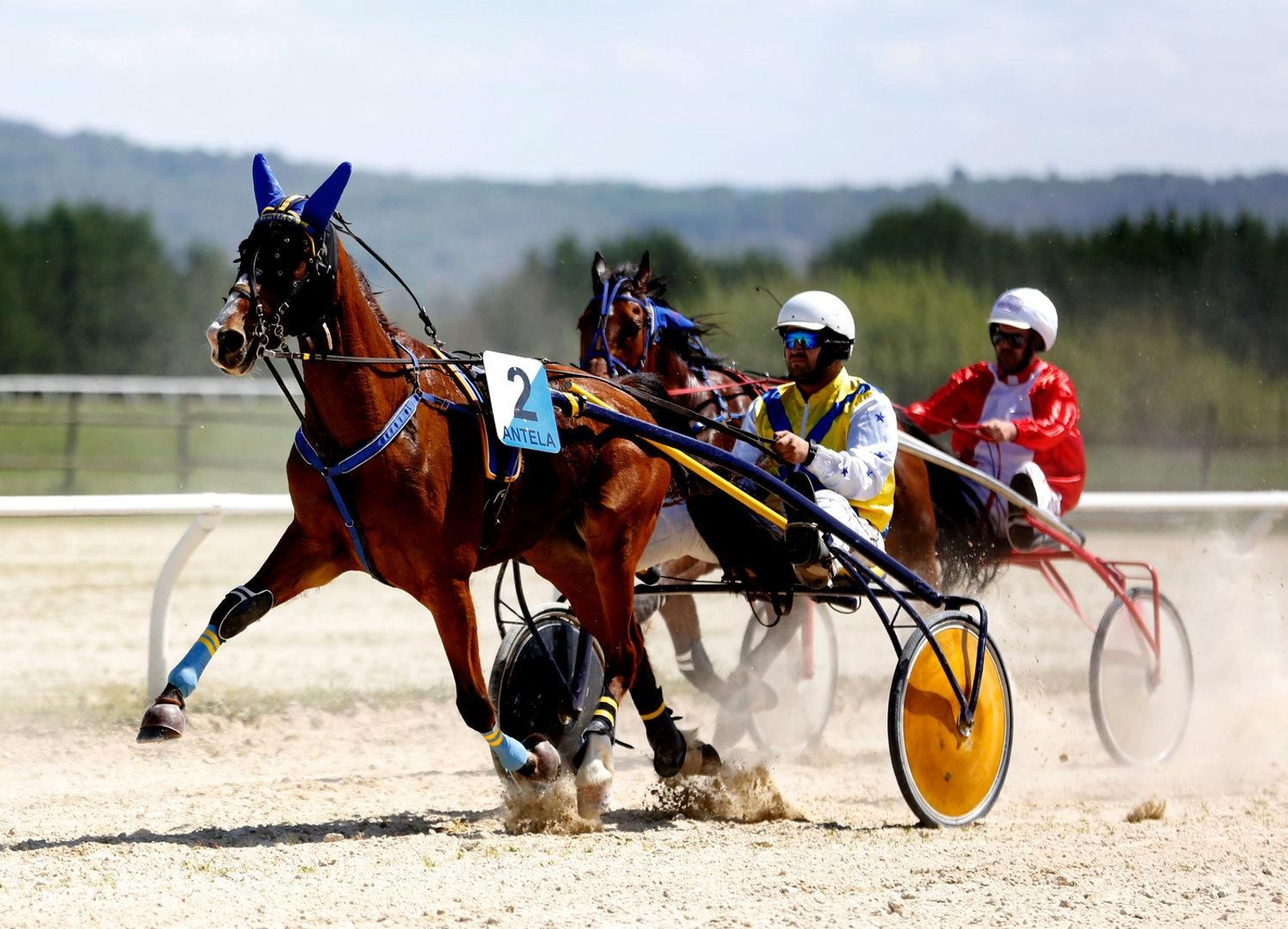 14.04.2024.Sandias.Hipodromo de Antela.Carreiras Hipica.