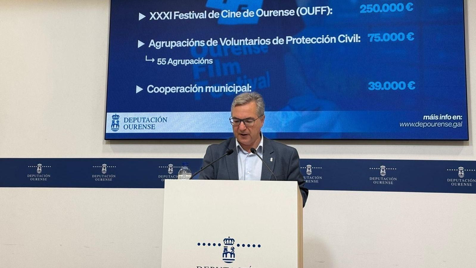 Luis Menor apunta que hay "muchas posibilidades" de que la candidata del PP a la Alcaldía en Ourense "sea una mujer".