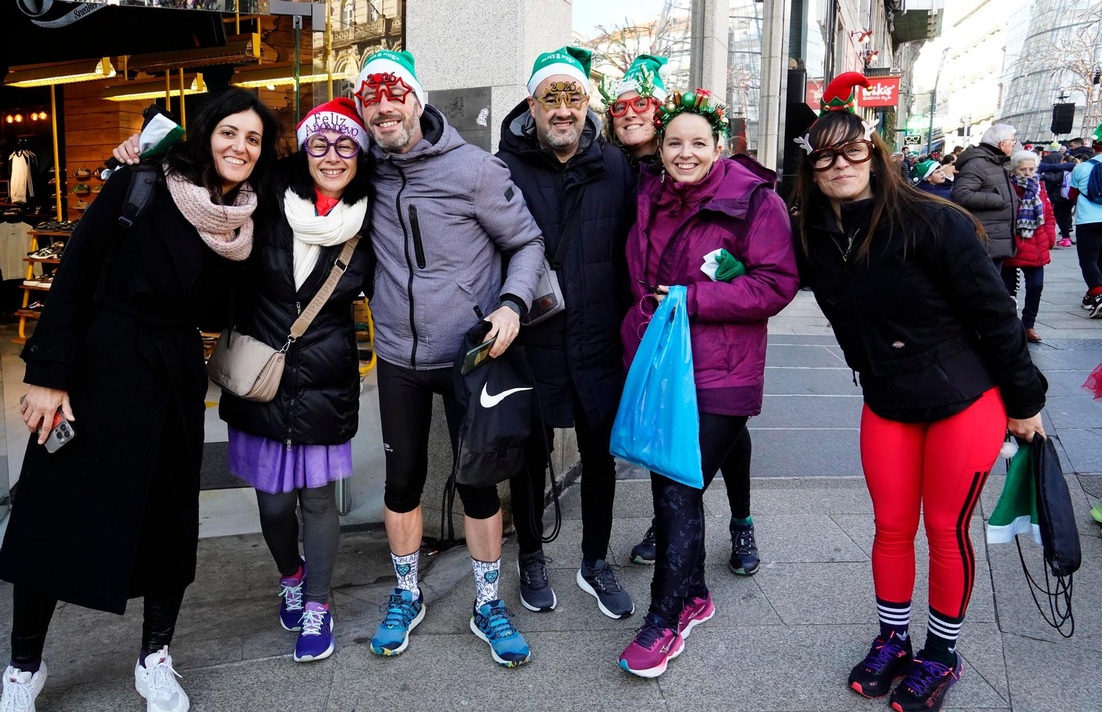 Galería | Disfraces y atletismo en la San Silvestre de Vigo 2025