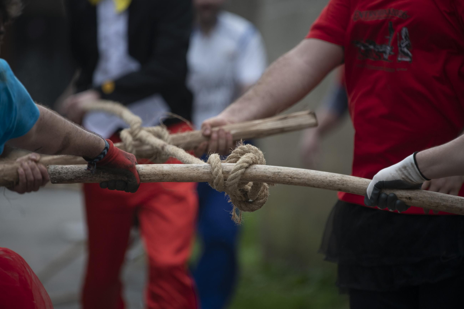 Galería | El meco Abalos recorrió As Teixugueiras, Cartelle