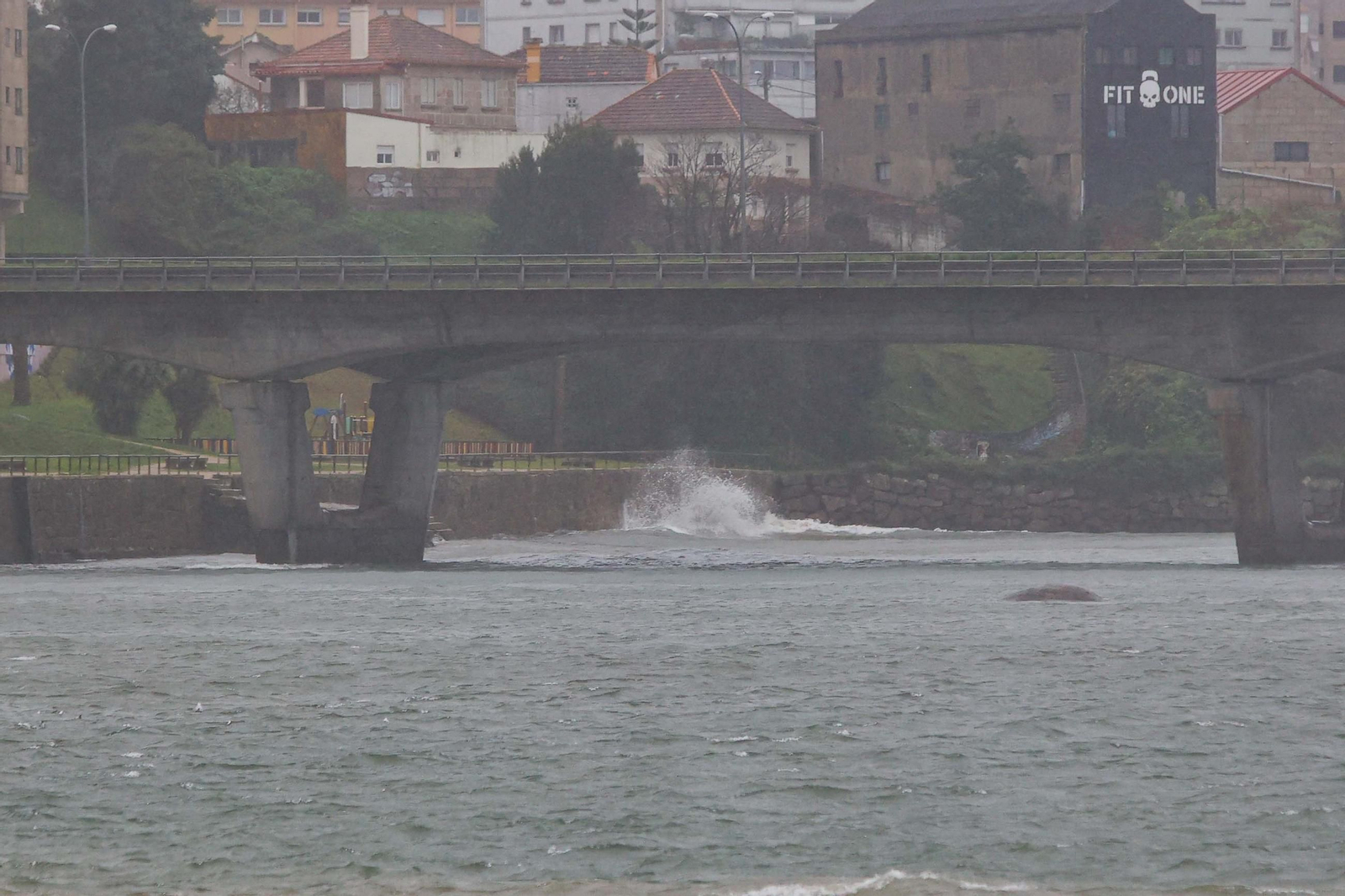 GALERÍA | Los estragos de la borrasca Herminia en Vigo