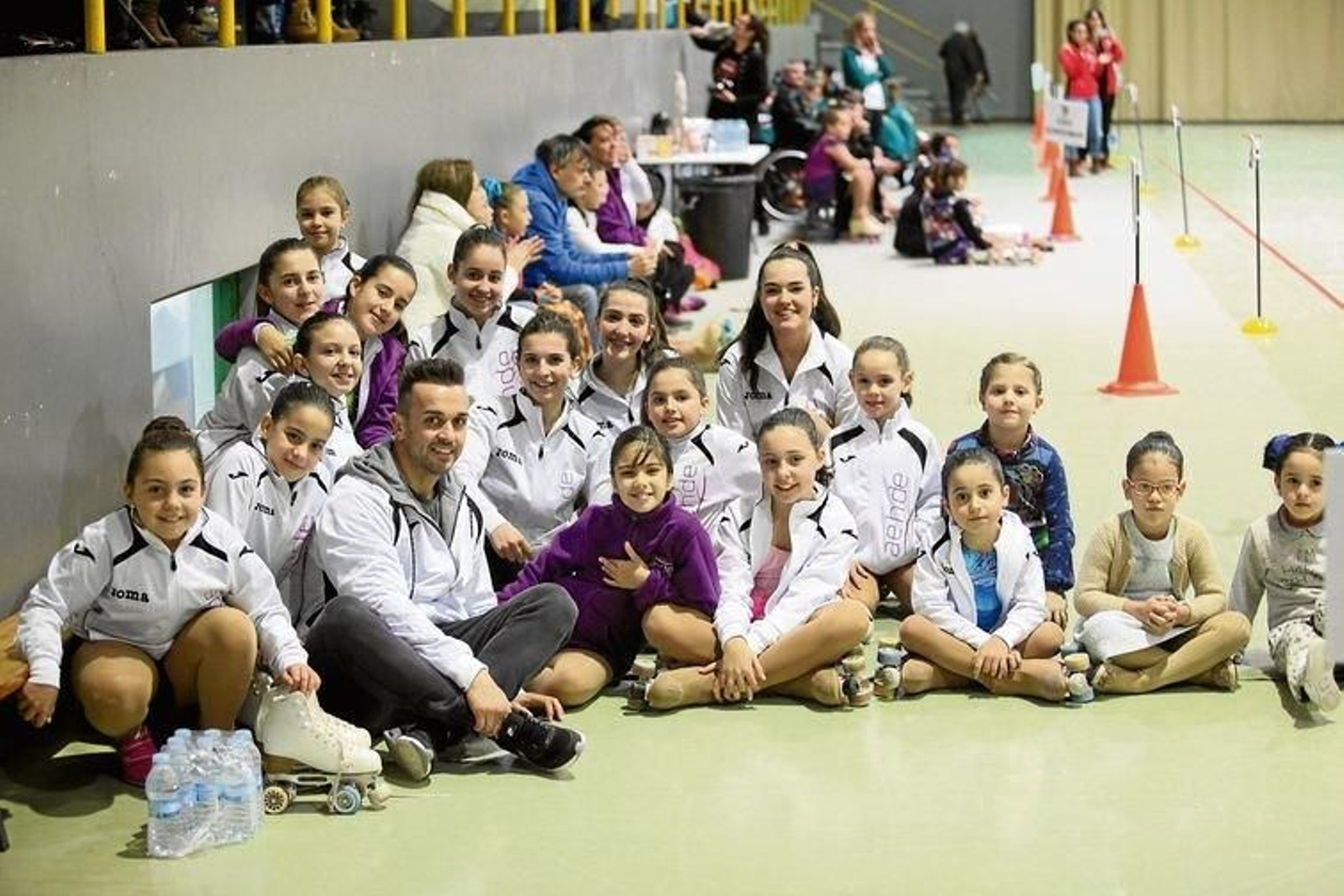 El club ourensano, Aehde, en el pabellón Paco Chao.