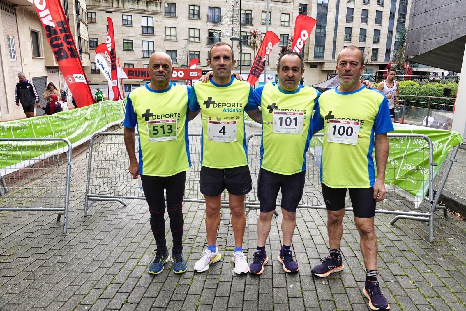 Participantes en la Vigo+11 en Coia.