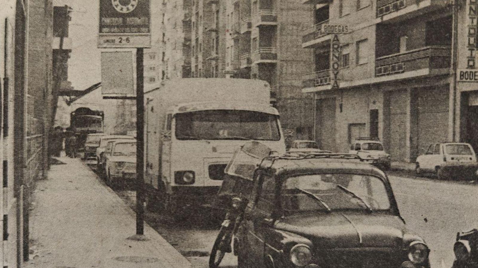 Punto conflictivo para el tráfico en El Veintiuno.