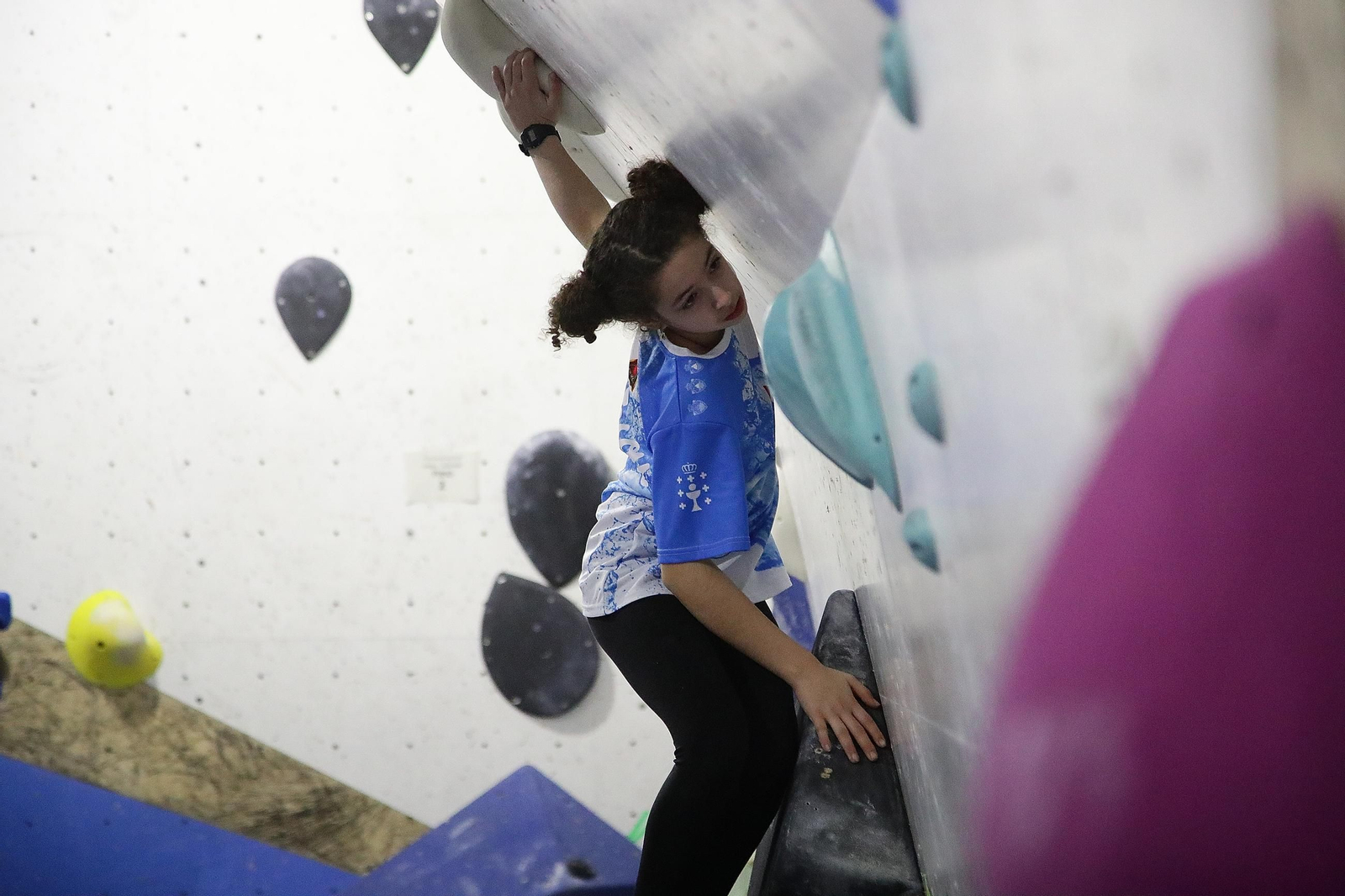 Galería | Así se vivió la primera prueba de la Liga Asesou de Escalada, en imágenes