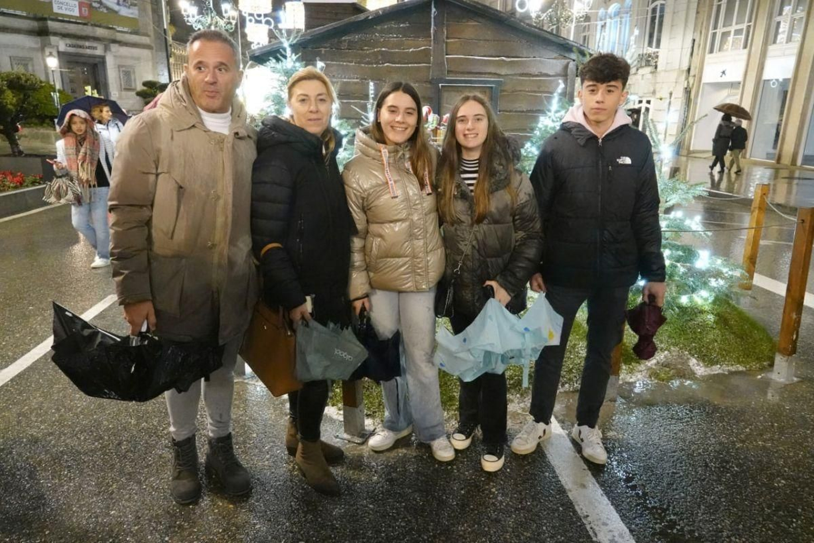 Rafa, Inma, Paula, Pablo y Martina.
