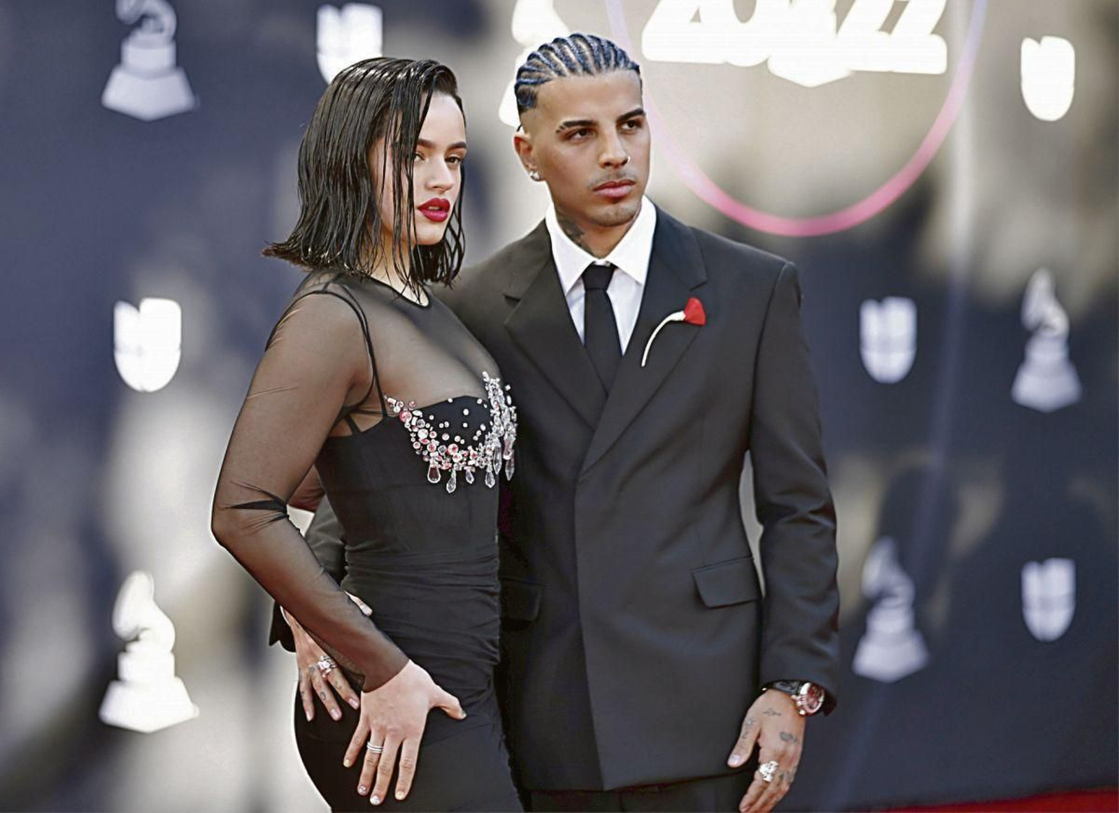 Rosalía y Rauw Alejandro.