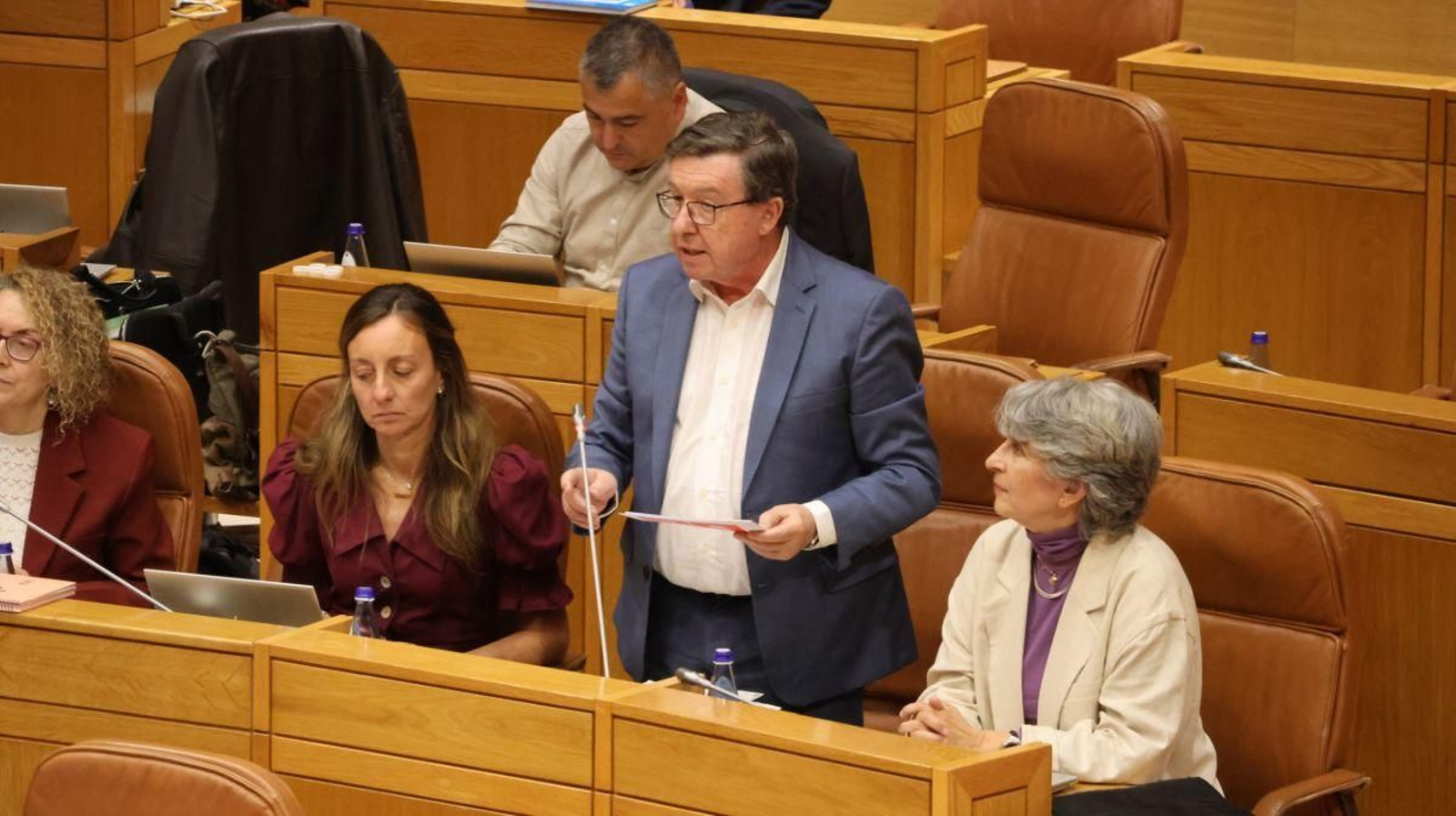 Intervención de Carlos López Font en el Parlamento de Galicia sobre el PAC y Centro de Salud do Porirño.