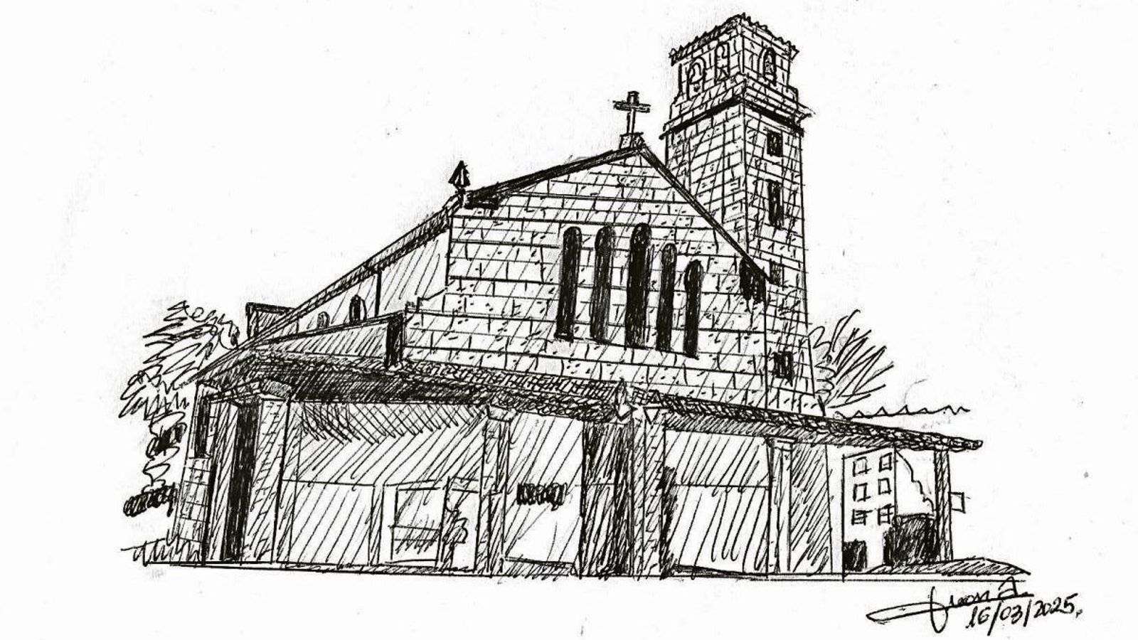 Parroquia nova de Santa Cruz  e Santa María en Arrabaldo