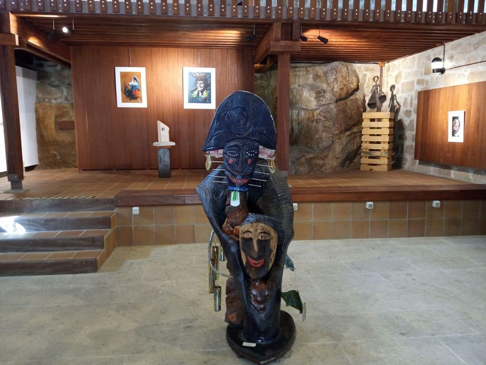 Sala de Exposiciones del Hospital da Trinidade.