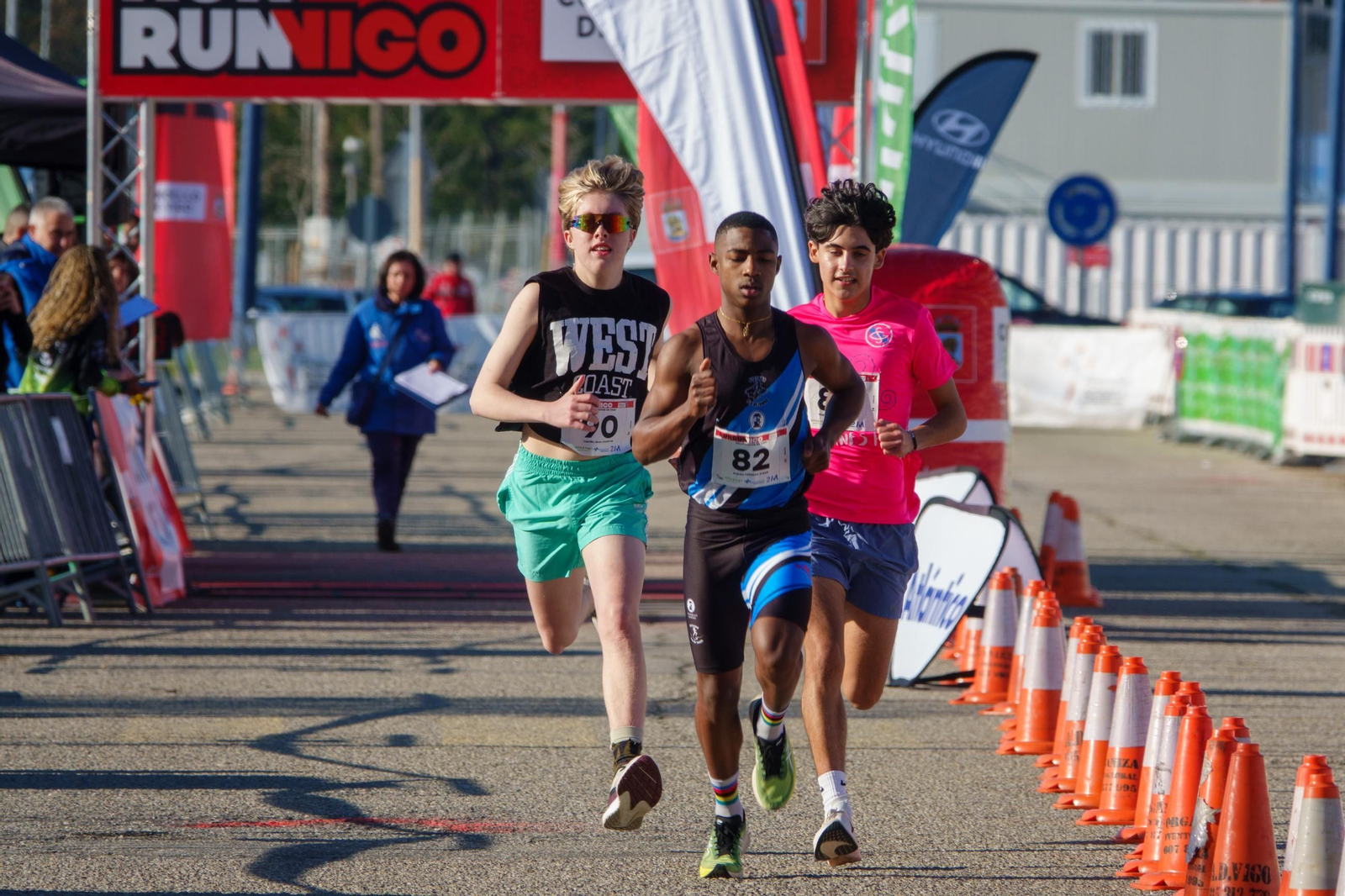 Galería | Pequeños y grandes disfrutan la Milla Cidade de Vigo con +Deporte Atlántico