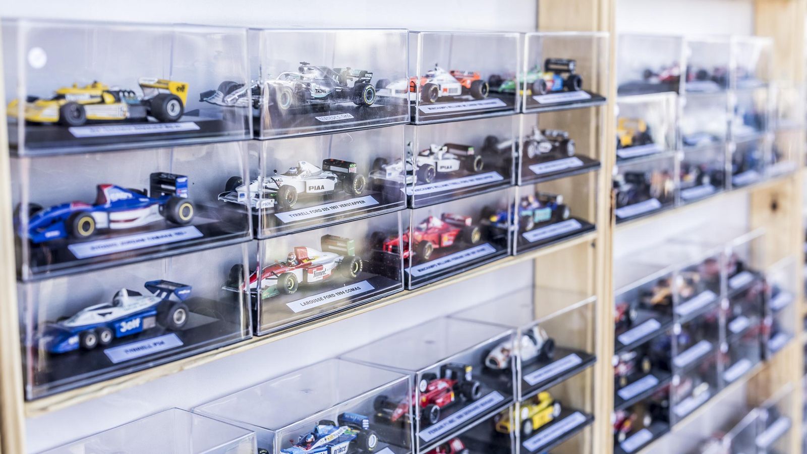 Juguetes coleccionables con temática de la Fórmula 1
