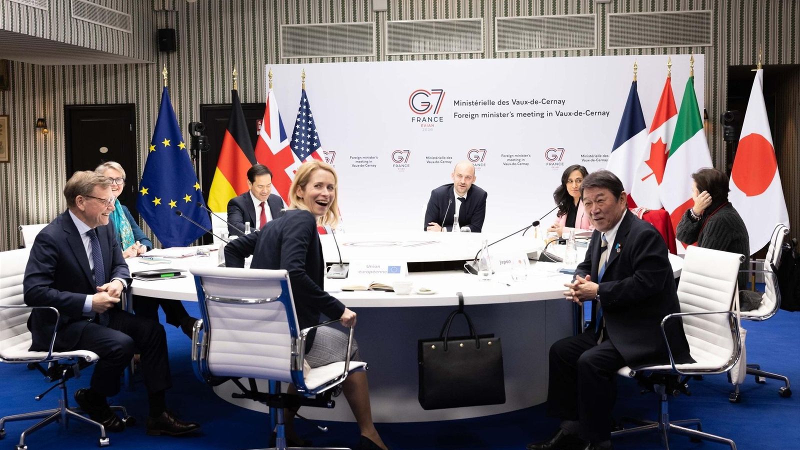 Reunión de los ministros de Exteriores del G7