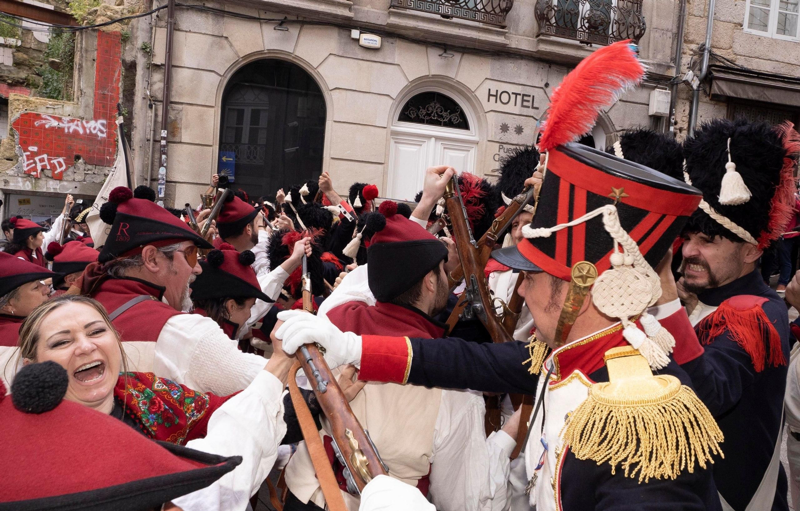 Galería | Vigo revive su heroica Reconquista frente a los franceses