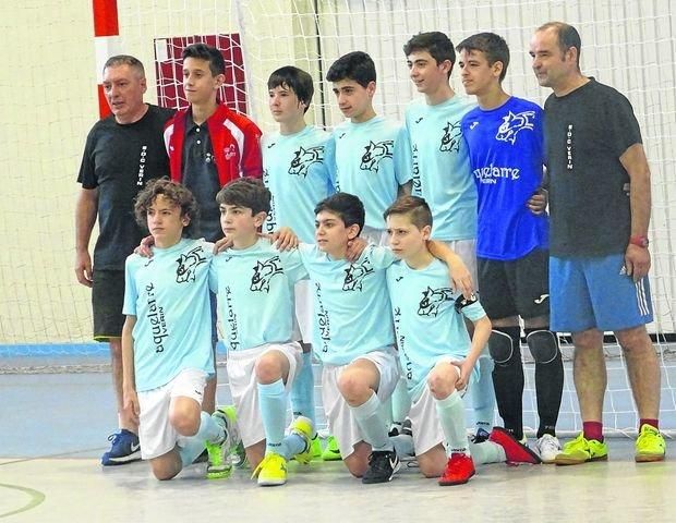 El conjunto infantil del EDC Verín.