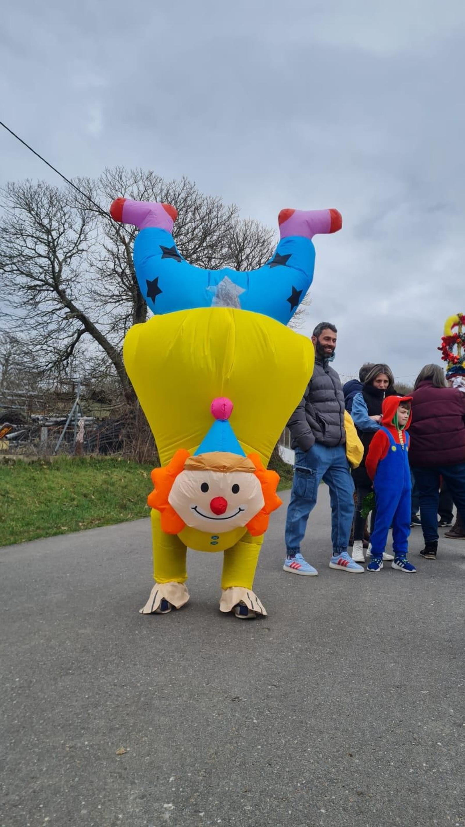 Tradición no domingo gordo de San Martiño