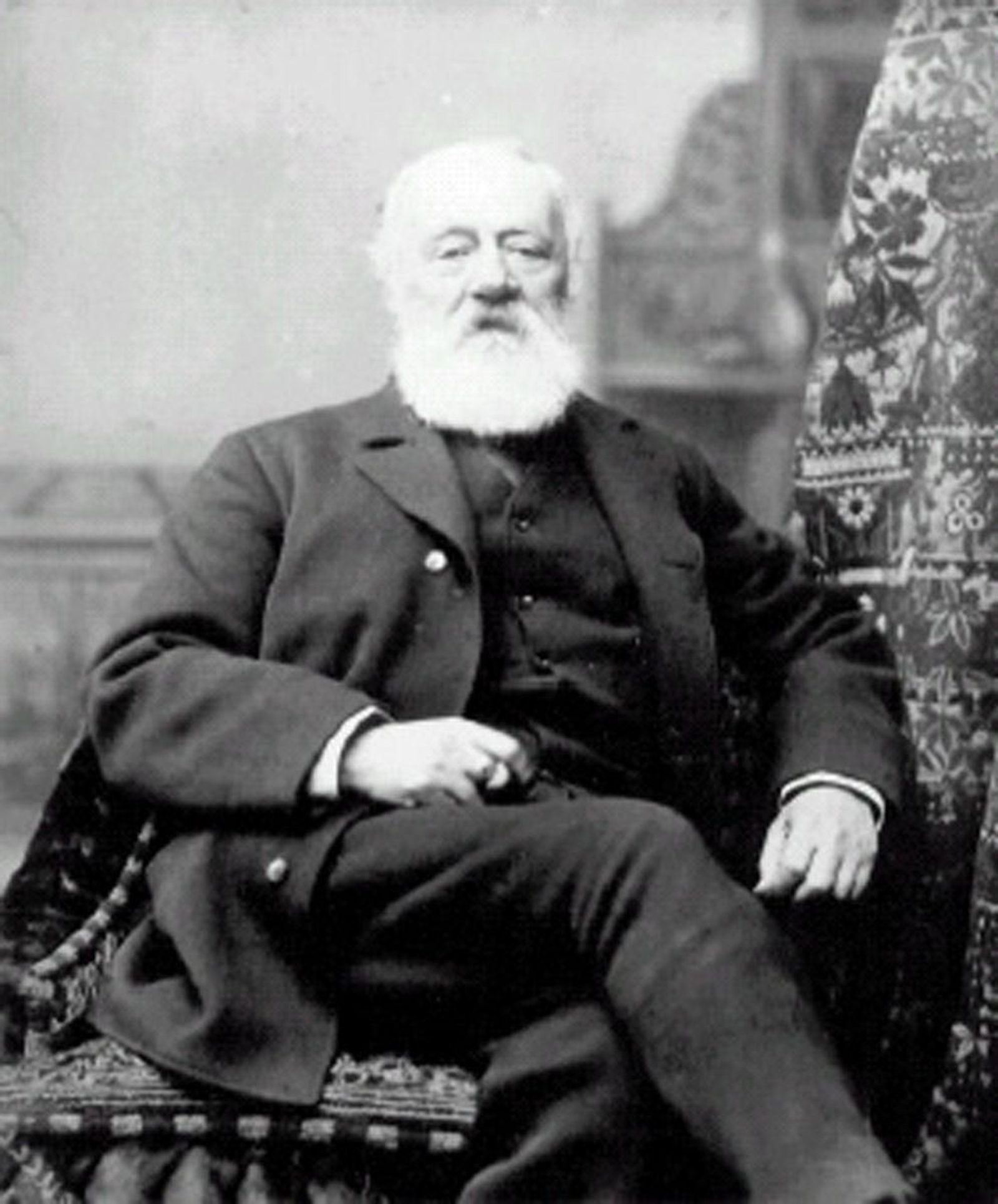 Antonio Meucci (1808-1889), inventor del teléfono.