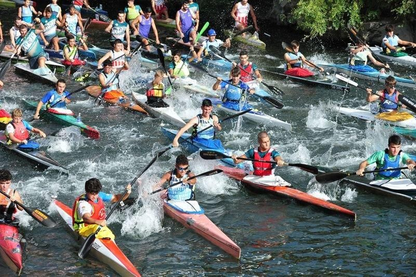 SOBRADELO DE VALDEORRAS 14/09/2019.- Descenso del Sil. José Paz