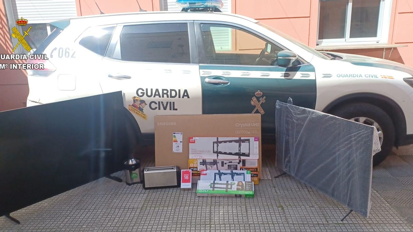 Los efectos recuperados.