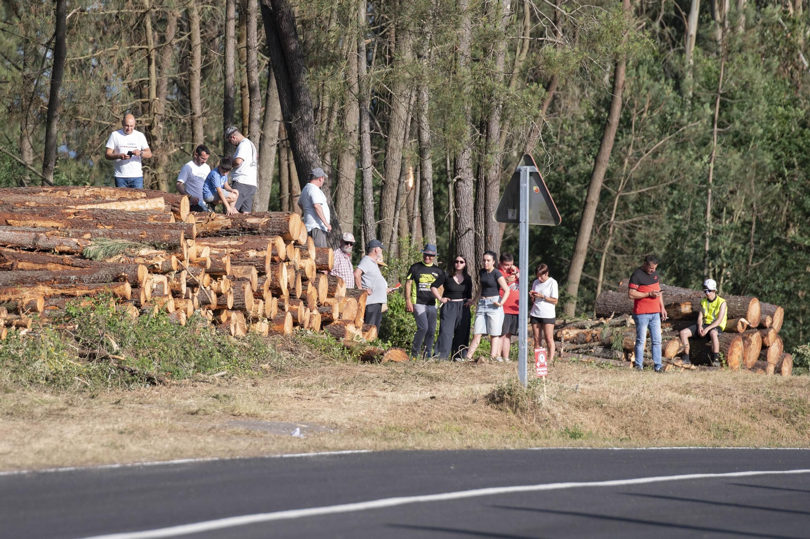 Galería | El tramo San Amaro-Cenlle estuvo lleno de velocidad en el Rally de Ourense, en fotos