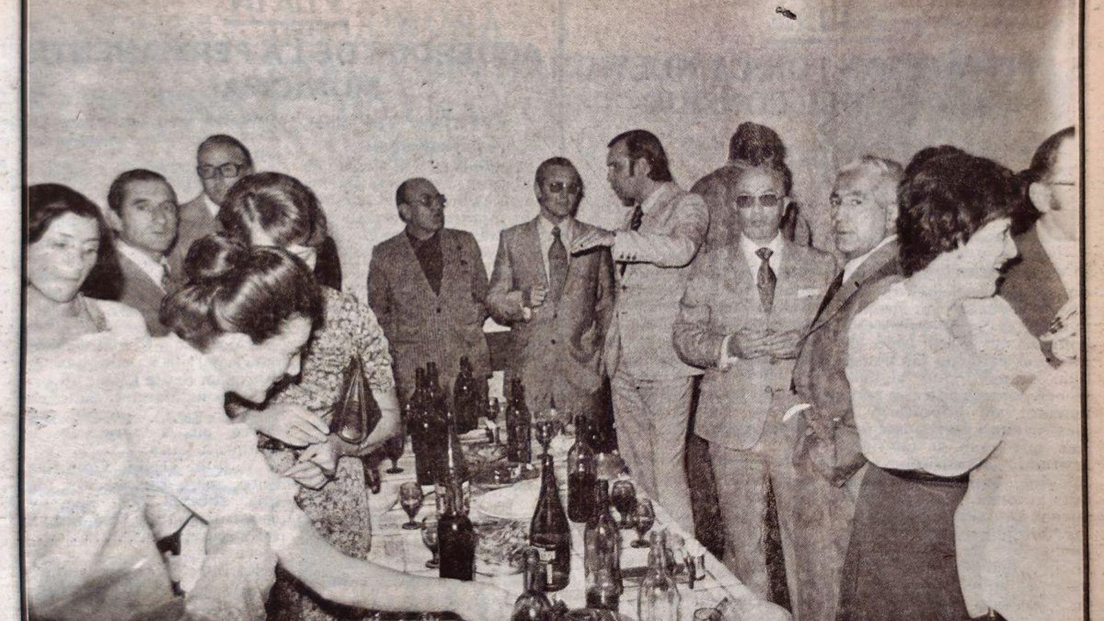 Un momento de la fiesta “enxebre”.