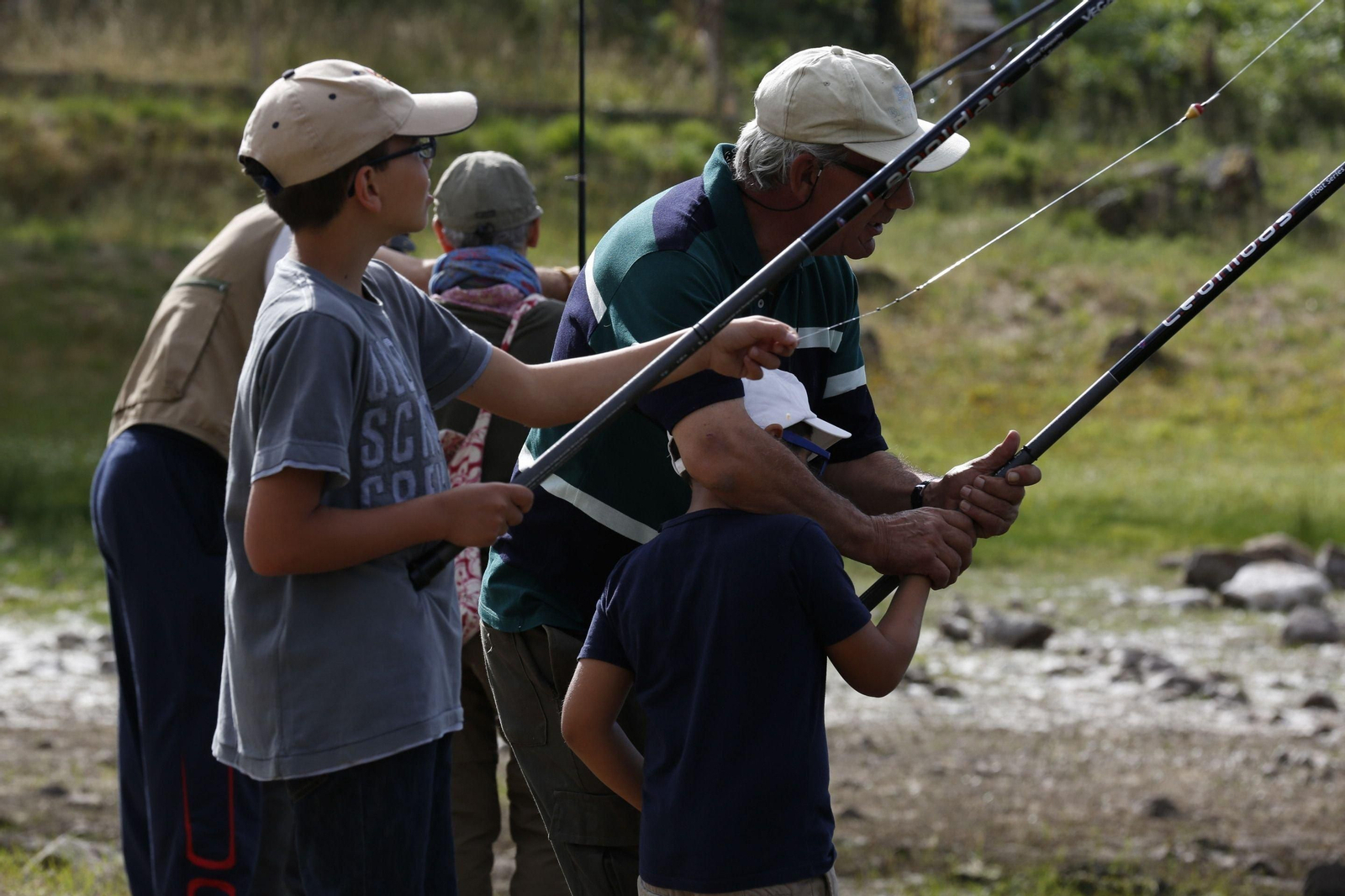 Pesca Ourense +D en Cachamuiña