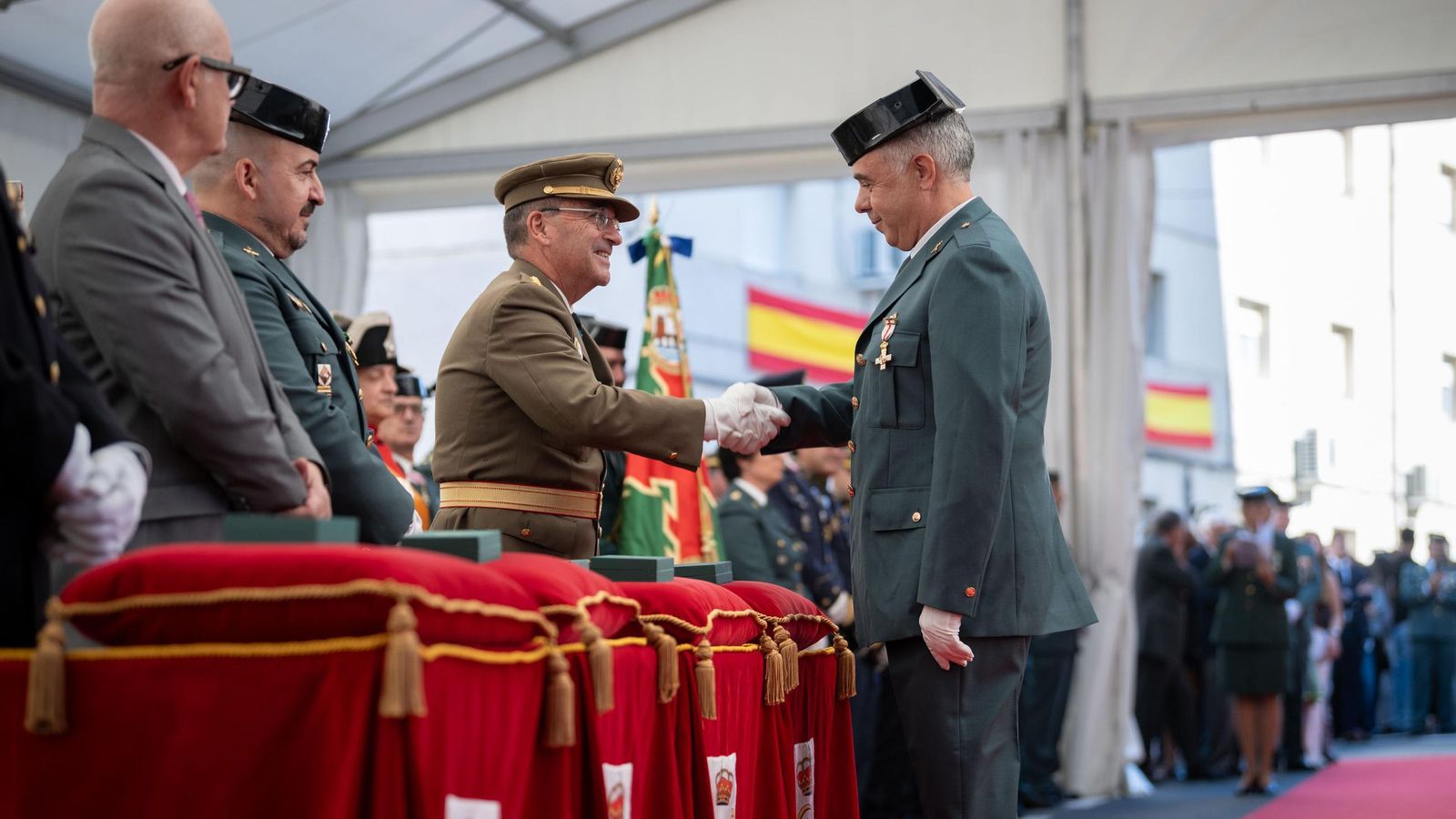 La Guardia Civil de Ourense celebra su gran día en honor a la patrona